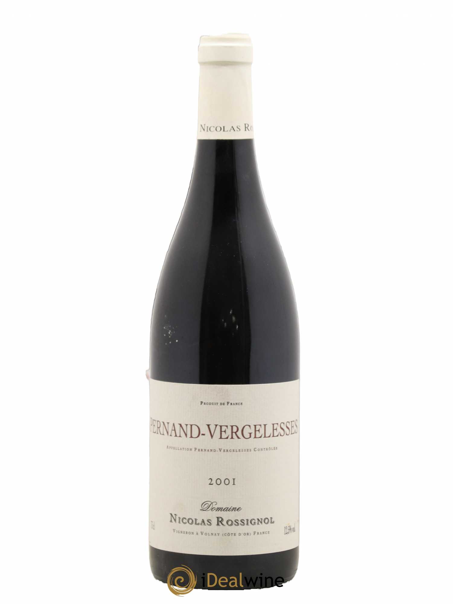 Pernand-Vergelesses Domaine Nicolas Rossignol 2001 - Lot de 1 bouteille - 0