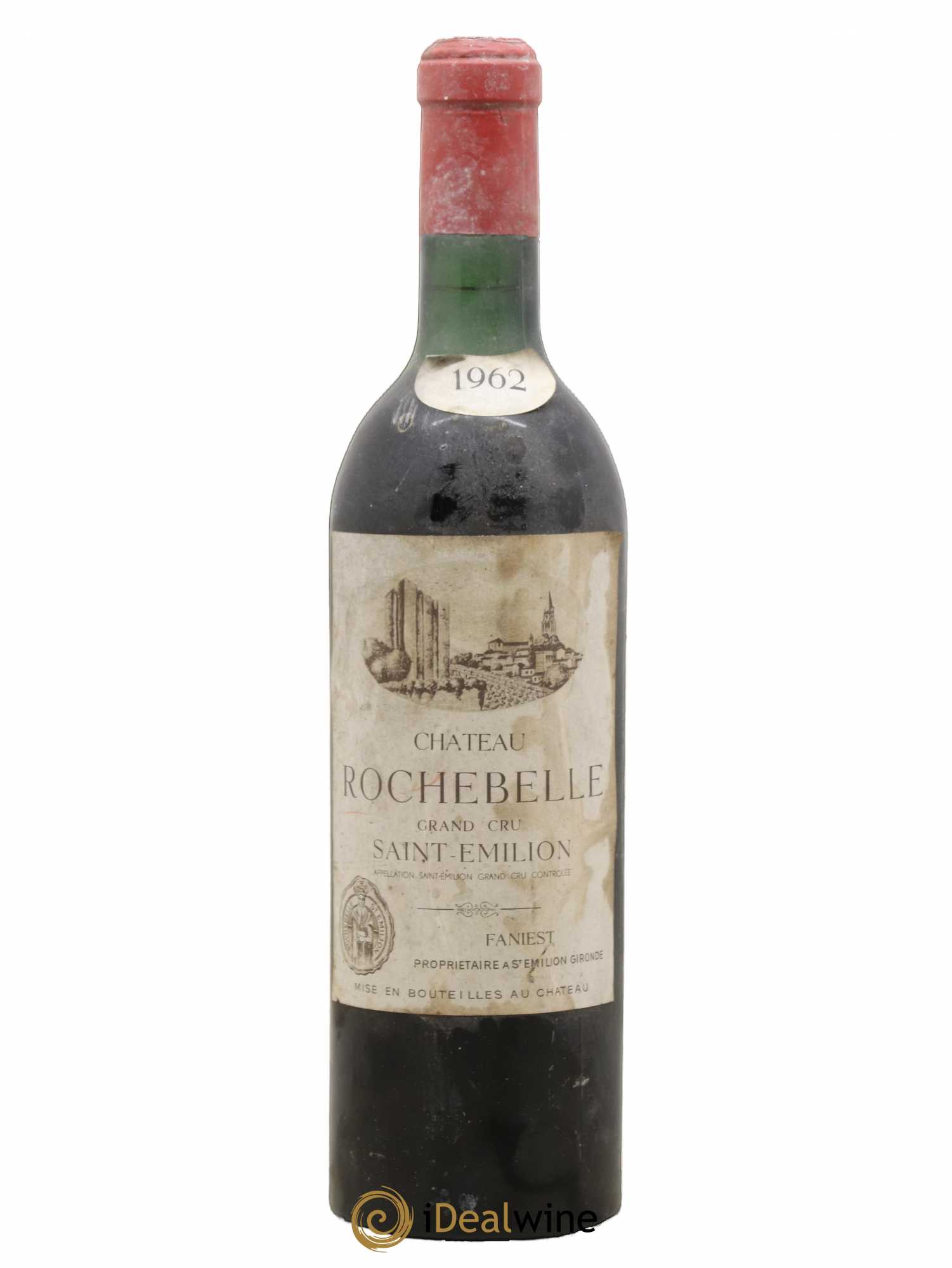 Château Rochebelle Grand Cru Classé 1962 - Lot de 1 bouteille - 0