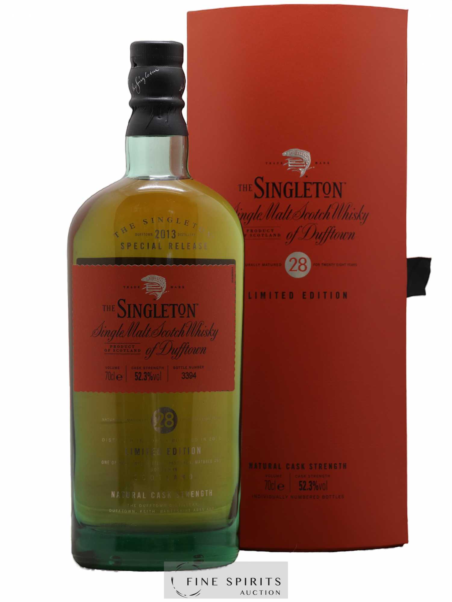 The Singleton of Dufftown 28 years 1985 Of. Special Release One of 3816 - bottled 2013 Limited Edition - Lot de 1 bouteille - 0