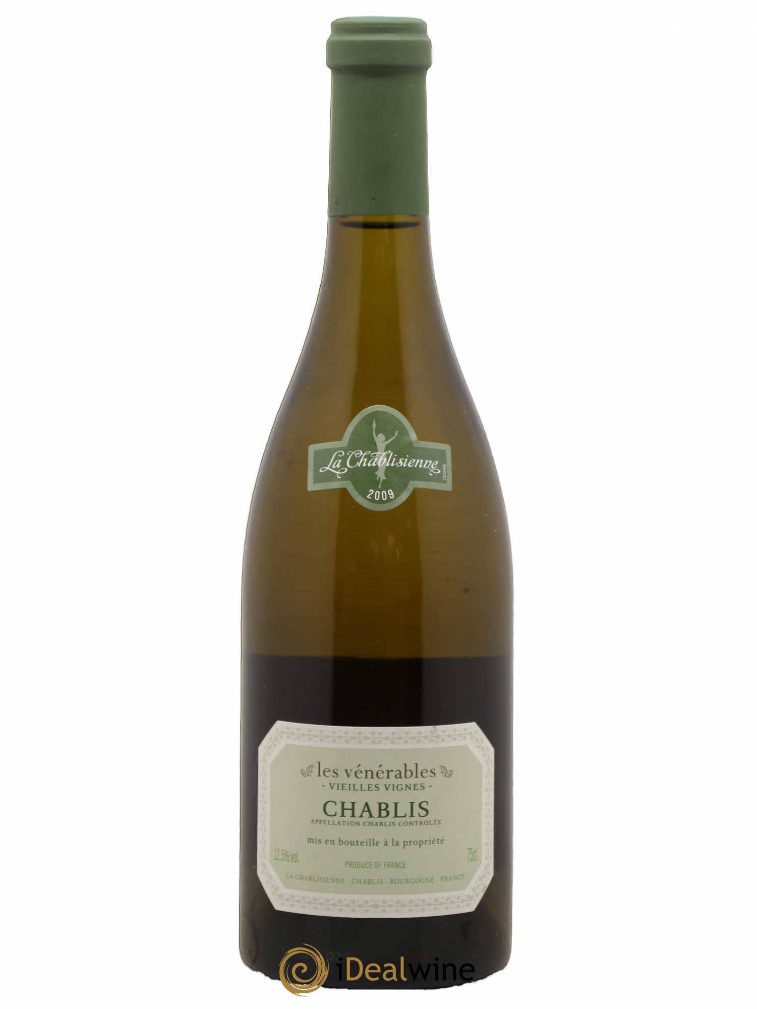 Chablis Les Venerables Vieilles Vignes La Chablissienne 2009 - Lot de 1 bouteille - 0