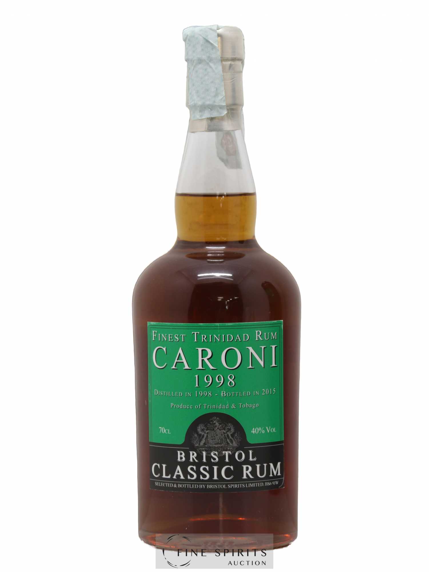 Caroni 1998 Bristol Spirits Bristol Classic Rum bottled in 2015 - Lot de 1 bouteille - 1