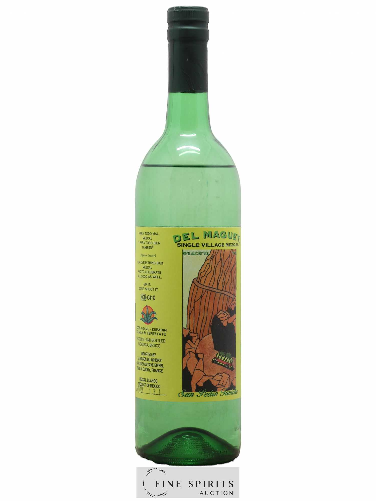 Del Maguey Of. San Pedro Taviche - Lot de 1 bouteille - 0