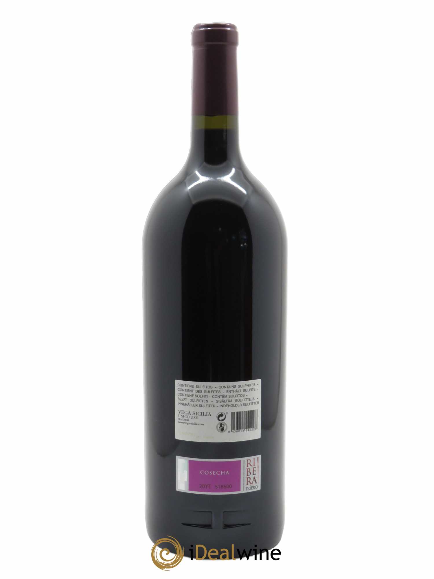 Ribera Del Duero DO Vega Sicilia Unico Famille Alvarez  2009 - Lot de 1 magnum - 2