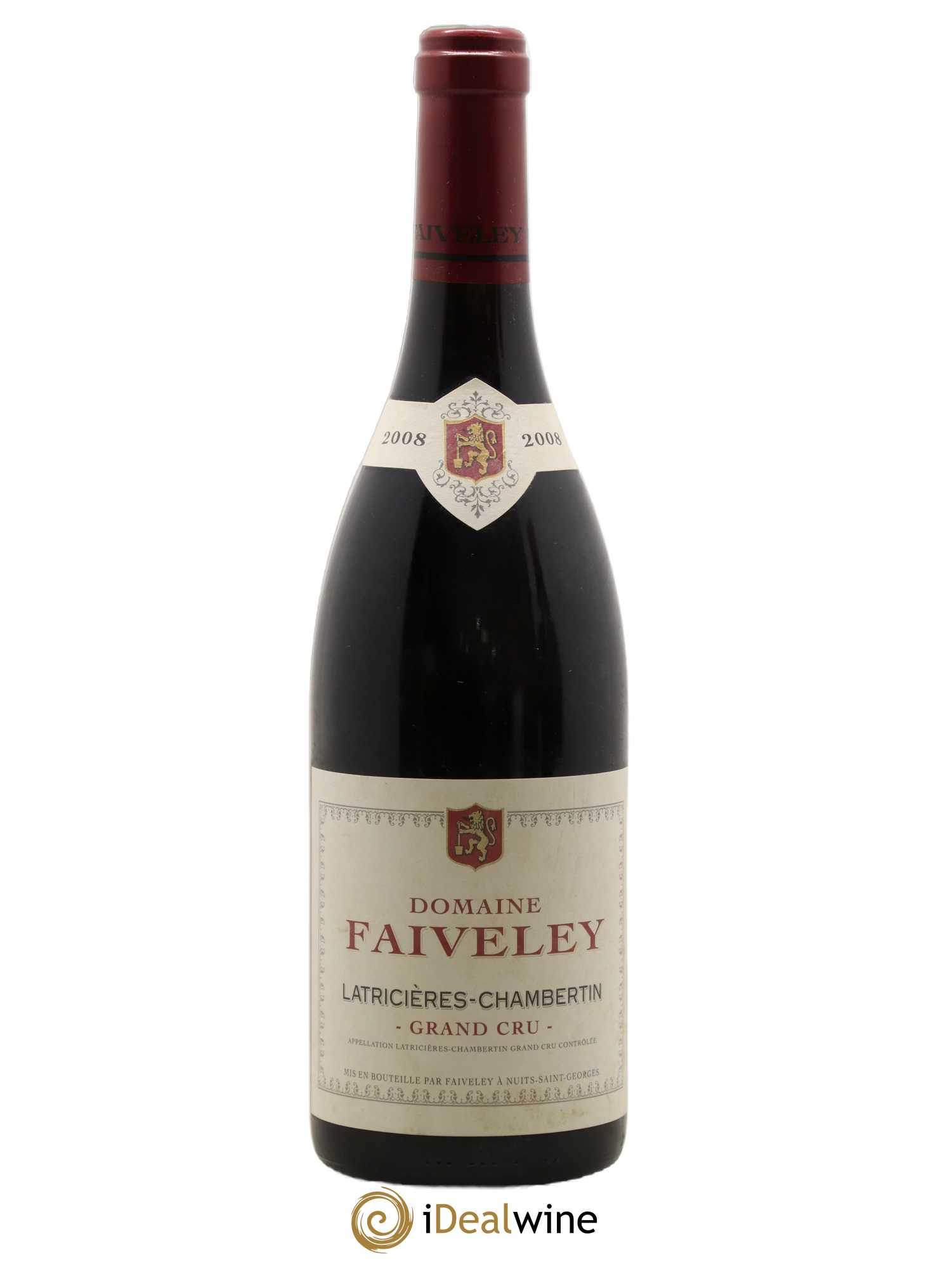 Latricières-Chambertin Grand Cru Faiveley 2008 - Lot de 1 bouteille - 0