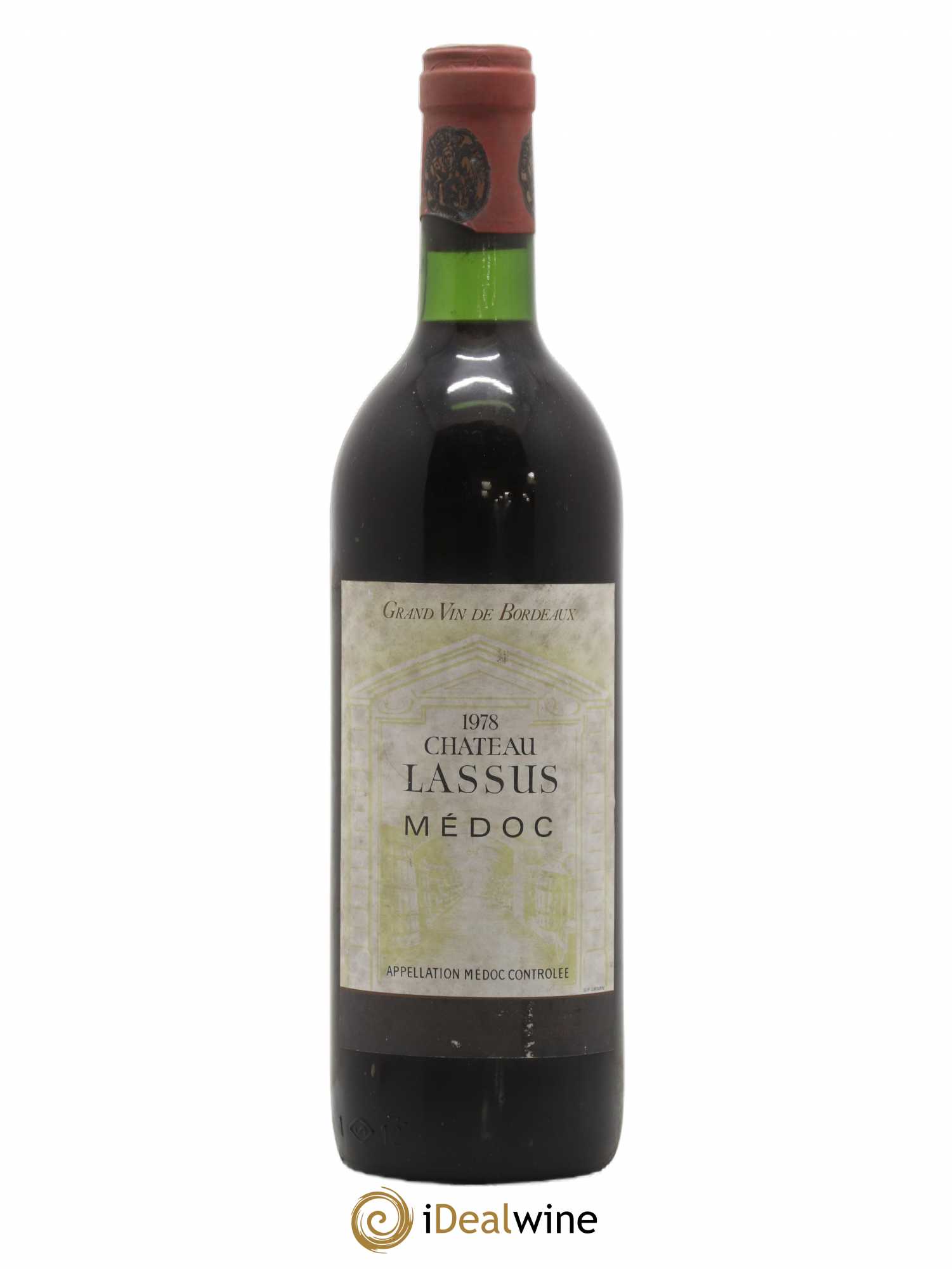 Médoc Cru Bourgeois Château Lassus 1978 - Lot of 1 bottle - 0