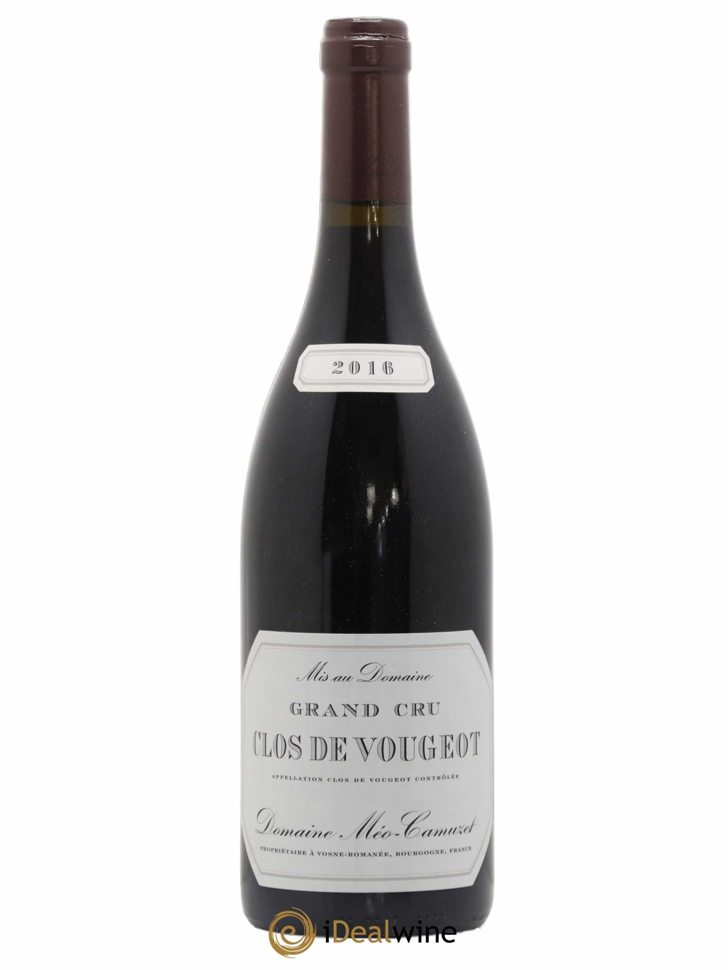 Clos de Vougeot Grand Cru Méo-Camuzet (Domaine) 2016 - Lot of 1 bottle - 0