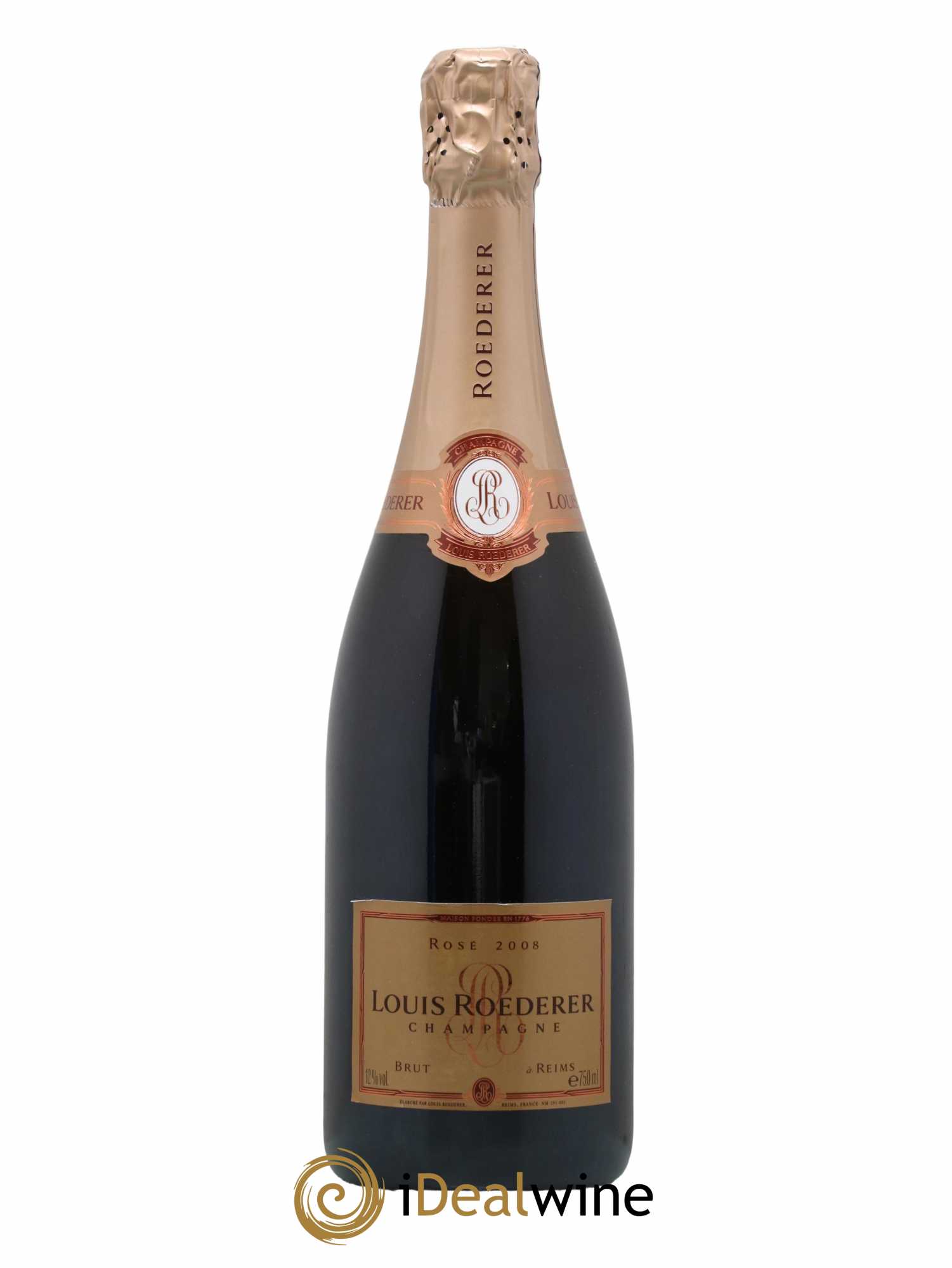 Rosé Brut Louis Roederer 2008 - Lot de 1 bouteille - 0