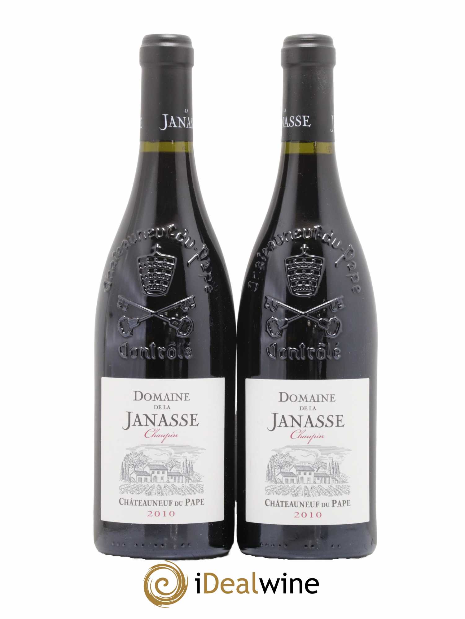 Châteauneuf-du-Pape Cuvée Chaupin La Janasse (Domaine de) 2010 - Posten von 2 Flaschen - 0