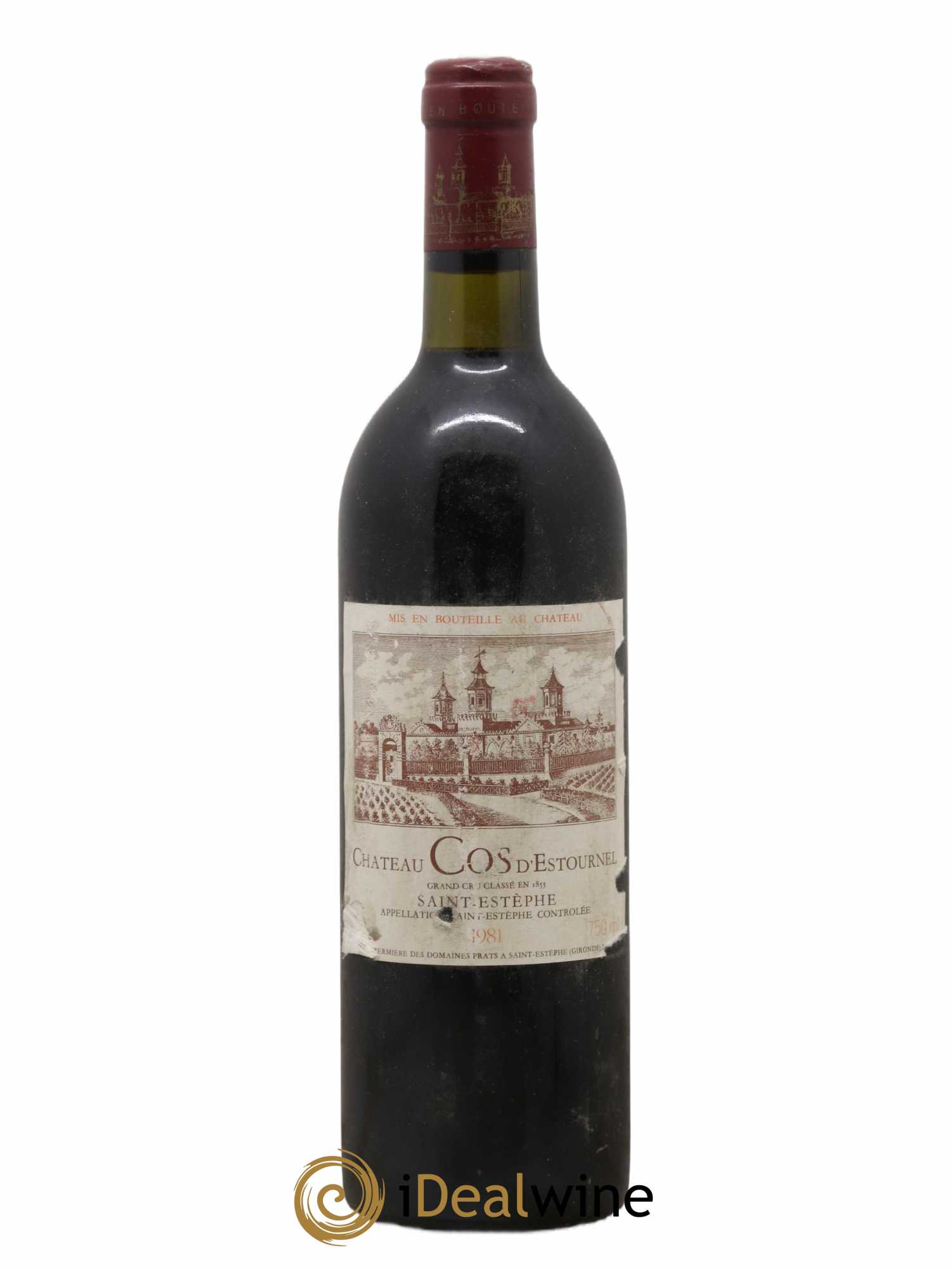 Cos d'Estournel 2ème Grand Cru Classé 1981 - Lot de 1 bouteille - 0