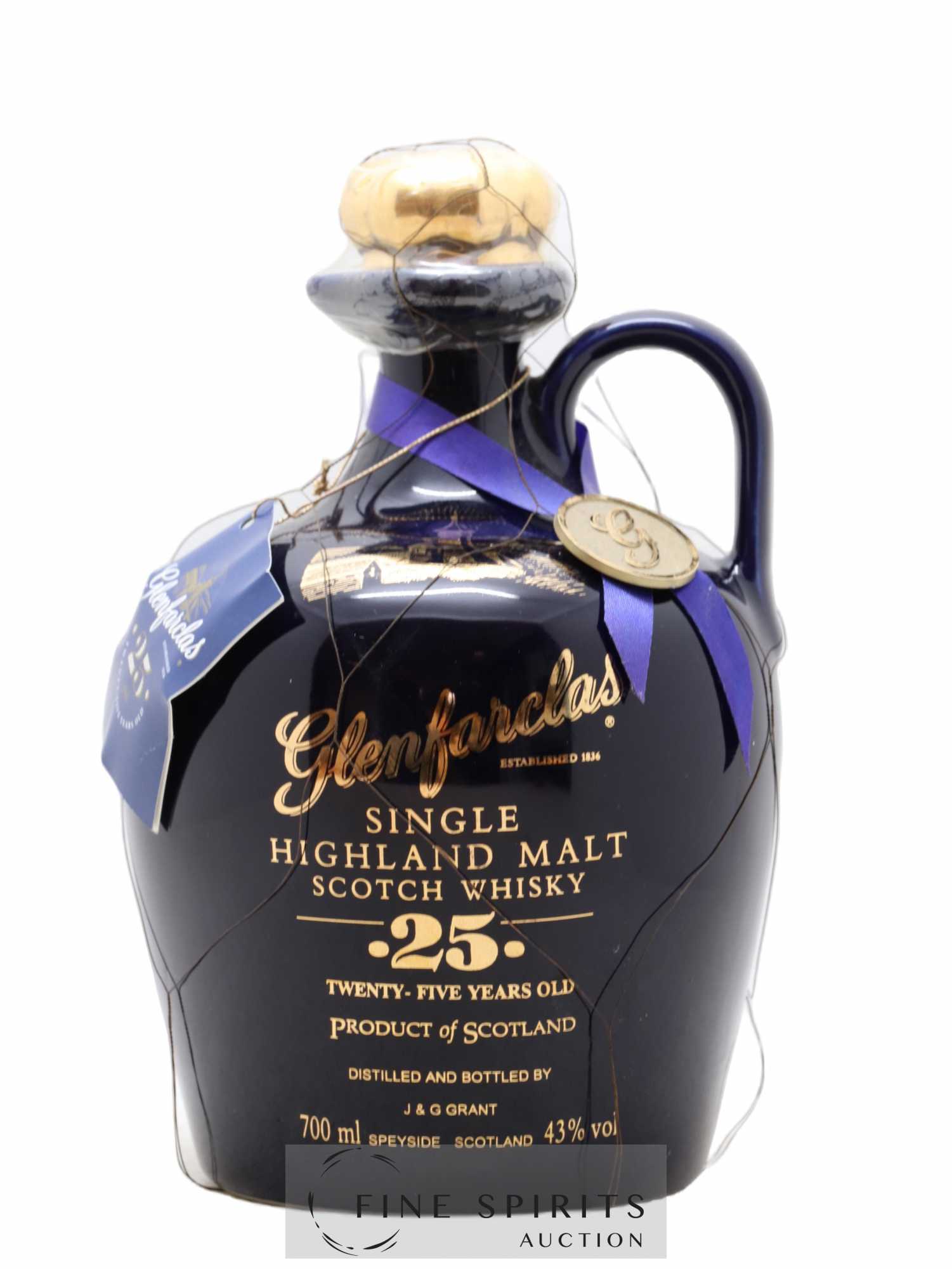 Glenfarclas 25 years Of. Ceramic Jug - Lot de 1 bouteille - 0