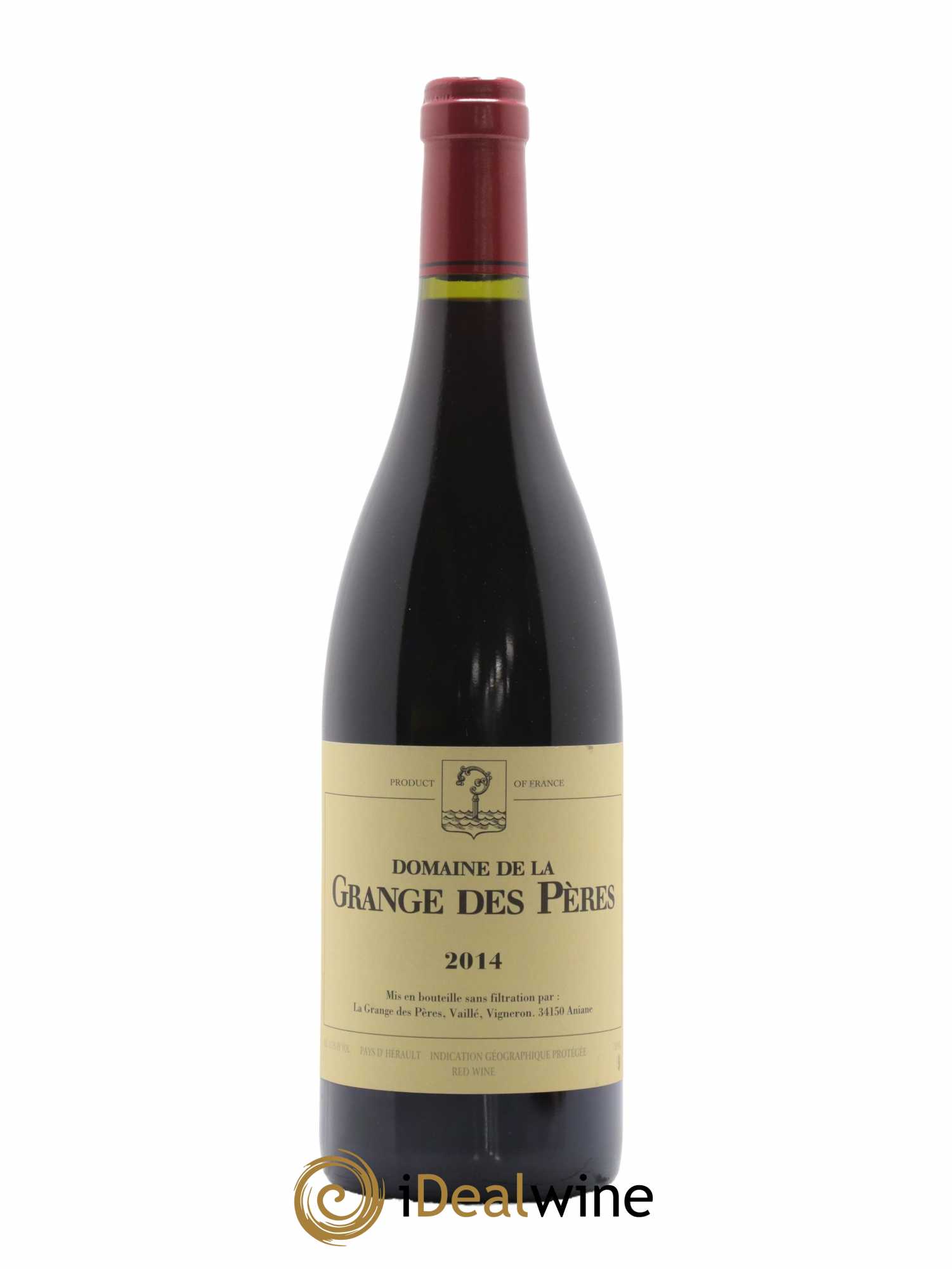 IGP Pays d'Hérault Grange des Pères Laurent Vaillé 2014 - Lot of 1 bottle - 0