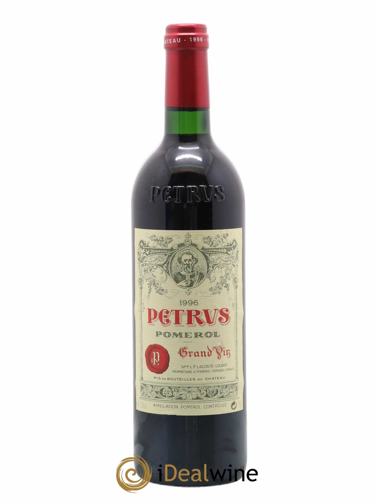 Petrus 1996 - Lot de 1 bouteille - 0