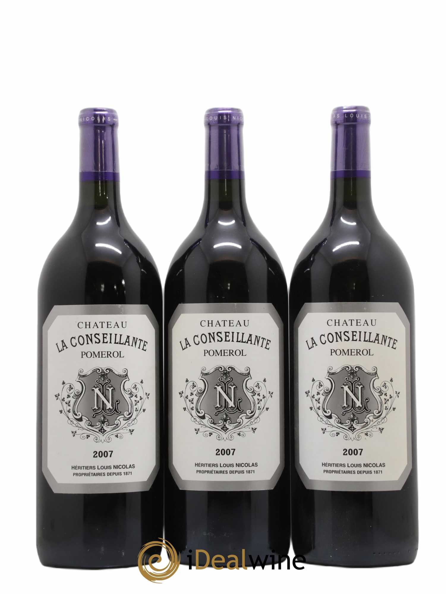 Château la Conseillante 2007 - Posten von 3 Magnum - 0