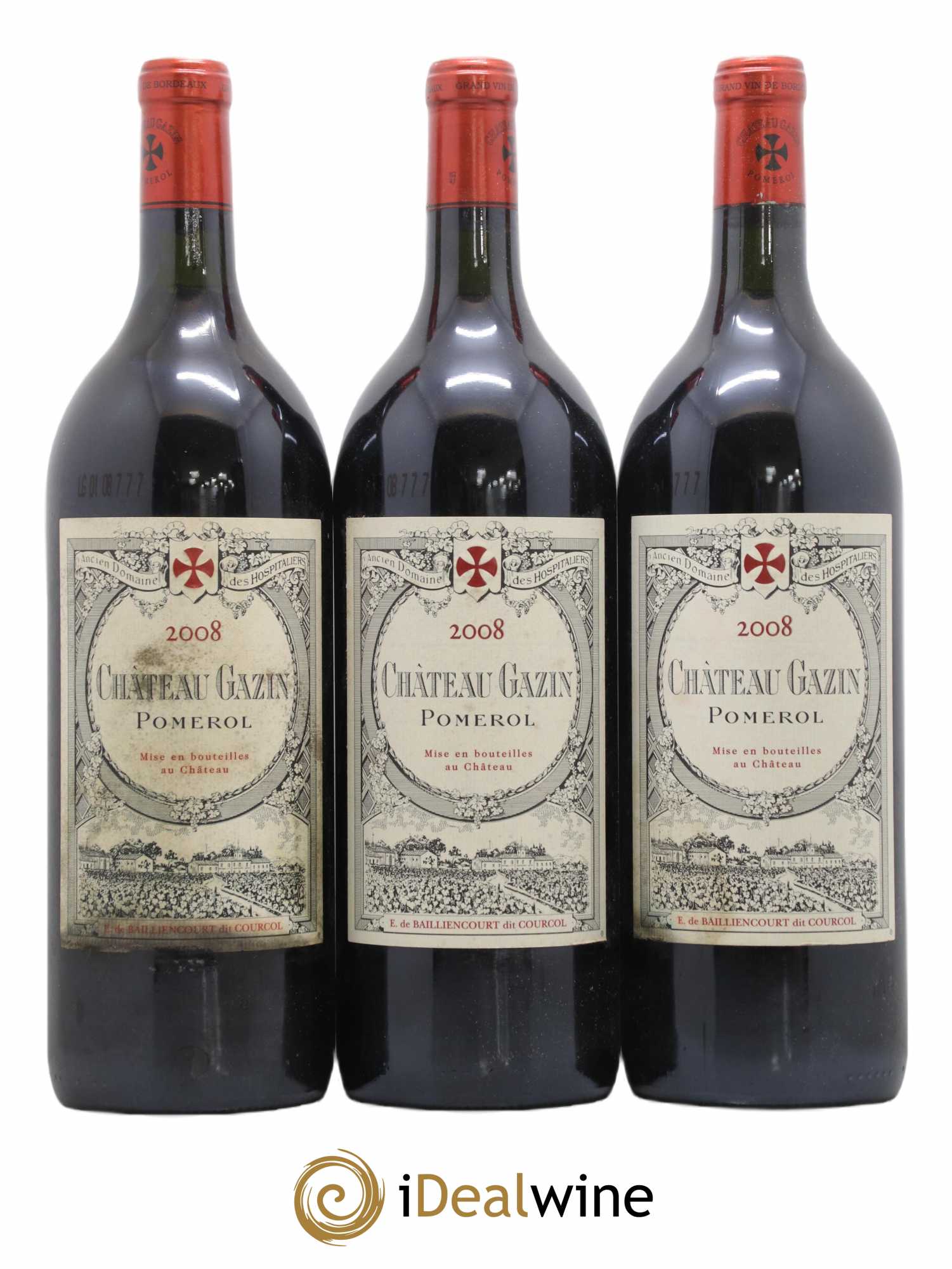 Château Gazin 2008 - Lot of 6 magnums - 2