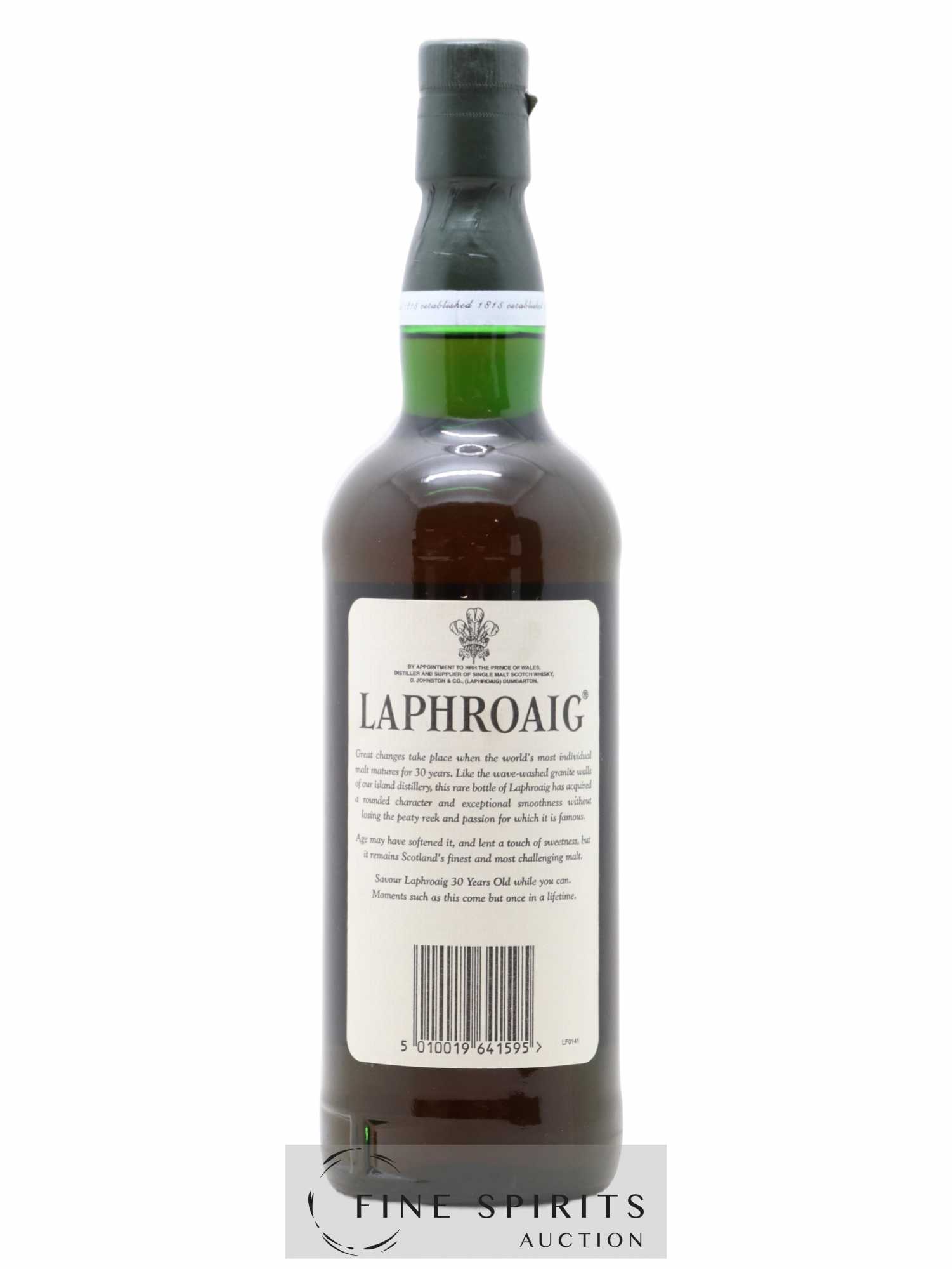 Laphroaig 30 years Of. (75cl.) - Lot de 1 bouteille - 2