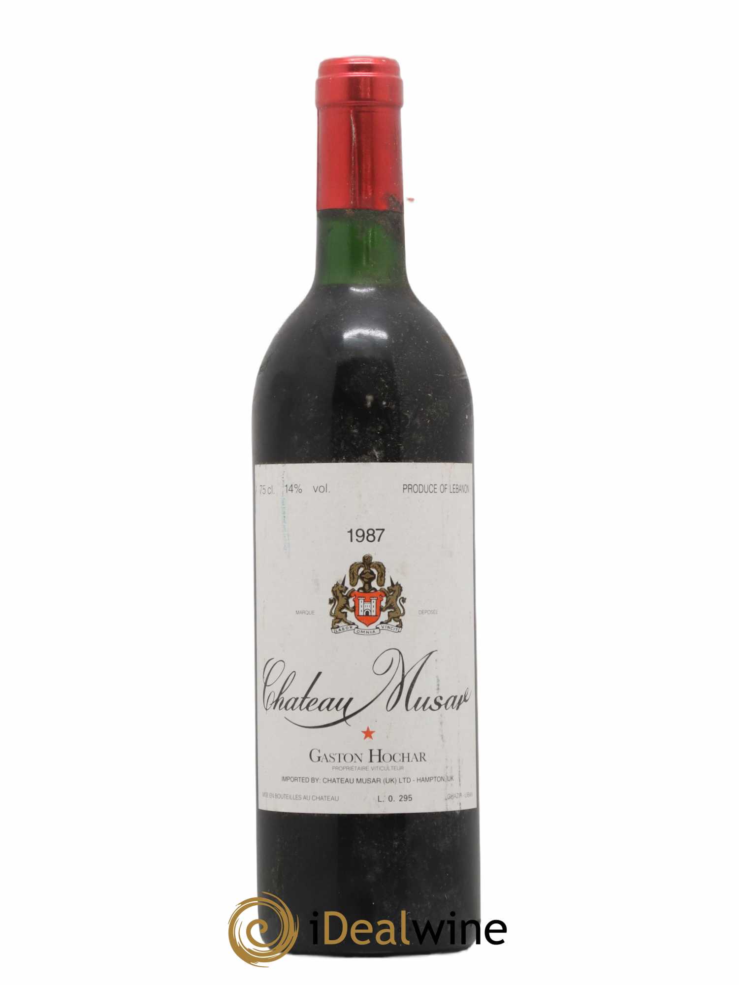 Château Musar Serge Hochar 1987 - Lot de 1 bouteille - 0