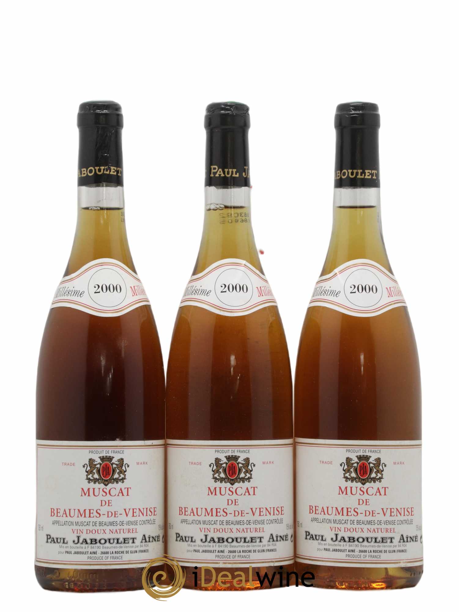 Muscat de Beaumes de Venise Paul Jaboulet Ainé de Thalabert 2000 - Lot de 6 bouteilles - 2