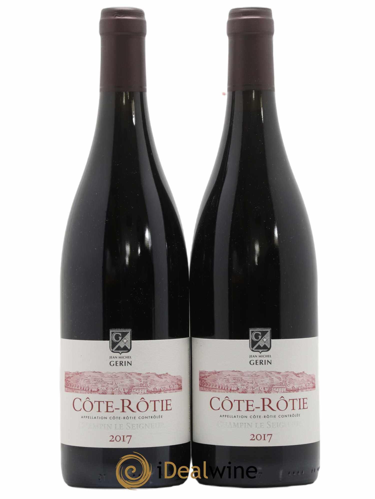 Côte-Rôtie Champin Le Seigneur Jean-Michel Gerin  2017 - Lot de 2 bouteilles - 0