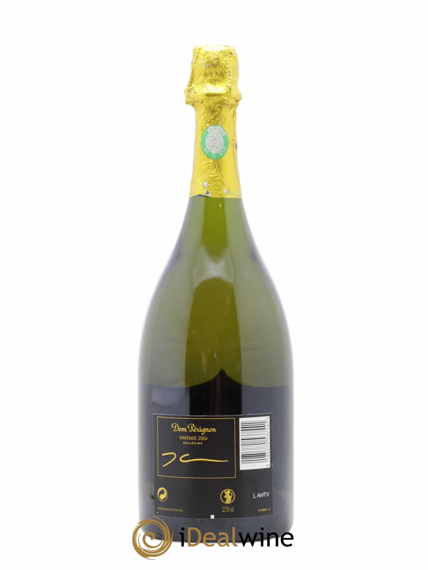 Brut Dom Pérignon Jeff Koons Edition 2004 - Lot de 1 bouteille - 2