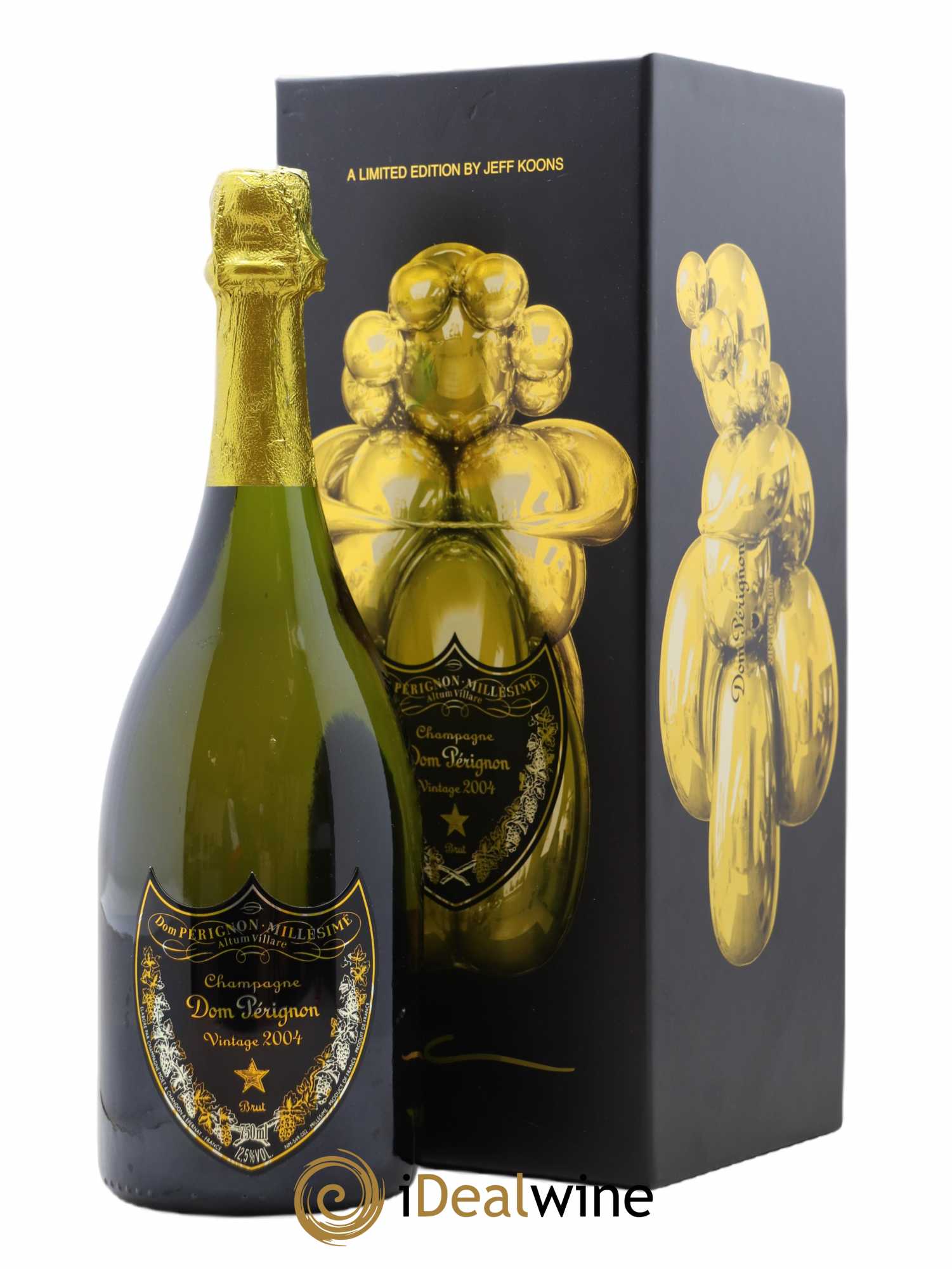 Brut Dom Pérignon Jeff Koons Edition 2004 - Lot de 1 bouteille - 0