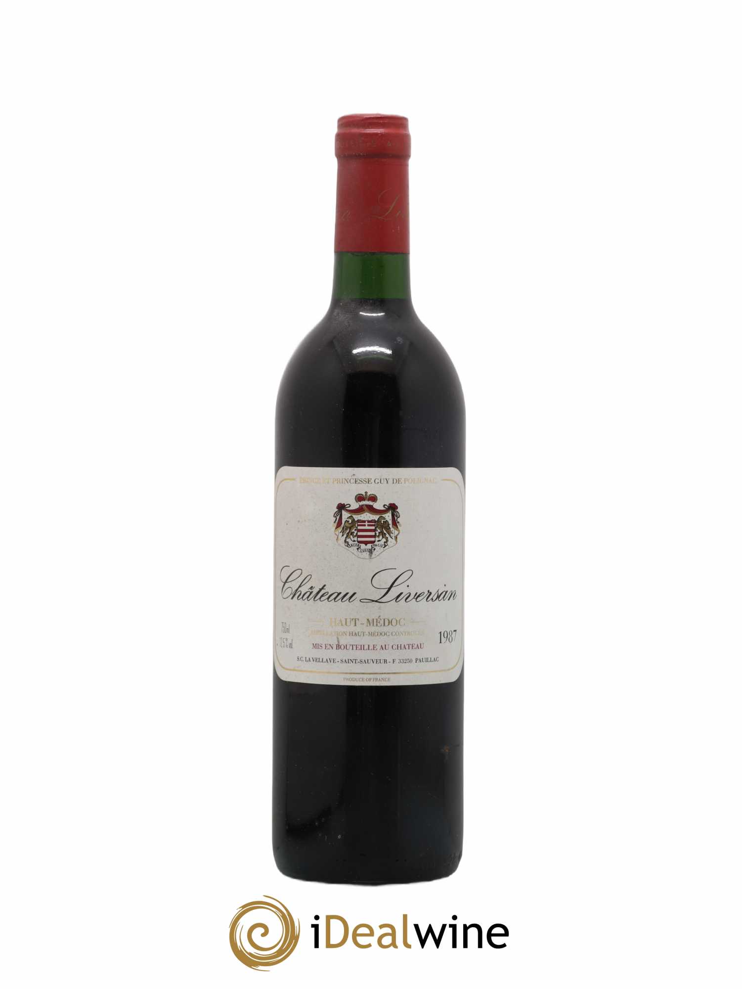 Château Liversan Cru Bourgeois 1987 - Lot of 1 bottle - 0