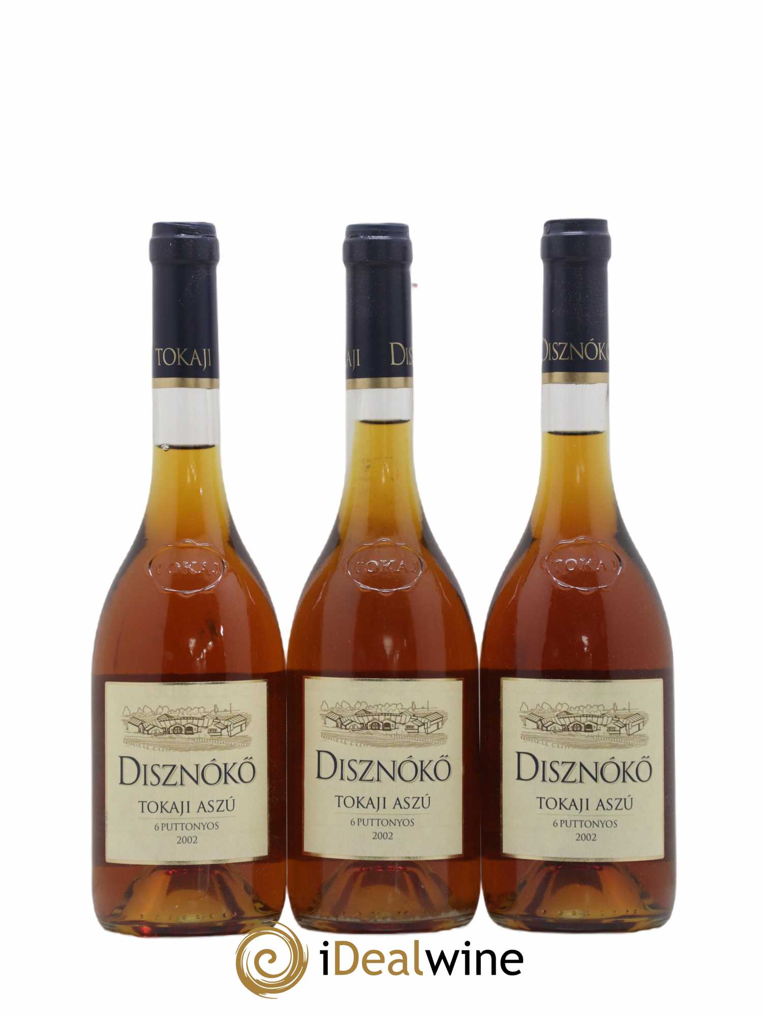 Tokaji Aszu 6 Puttonyos Disznoko (Domaine) 2002 - Lot de 6 bouteilles - 2