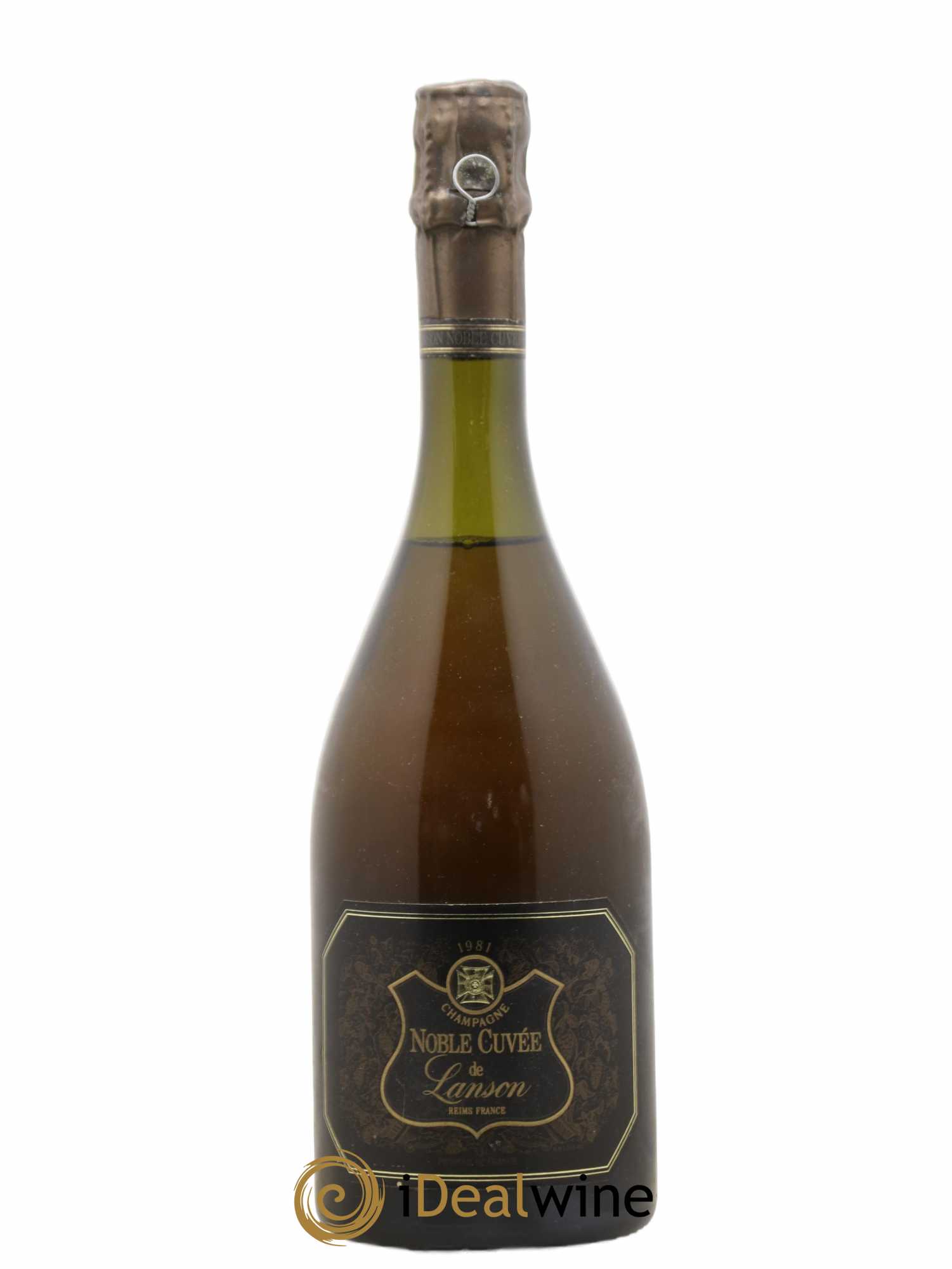 Noble Cuvée Brut Blanc de Blancs Lanson 1981 - Lot de 1 bouteille - 0