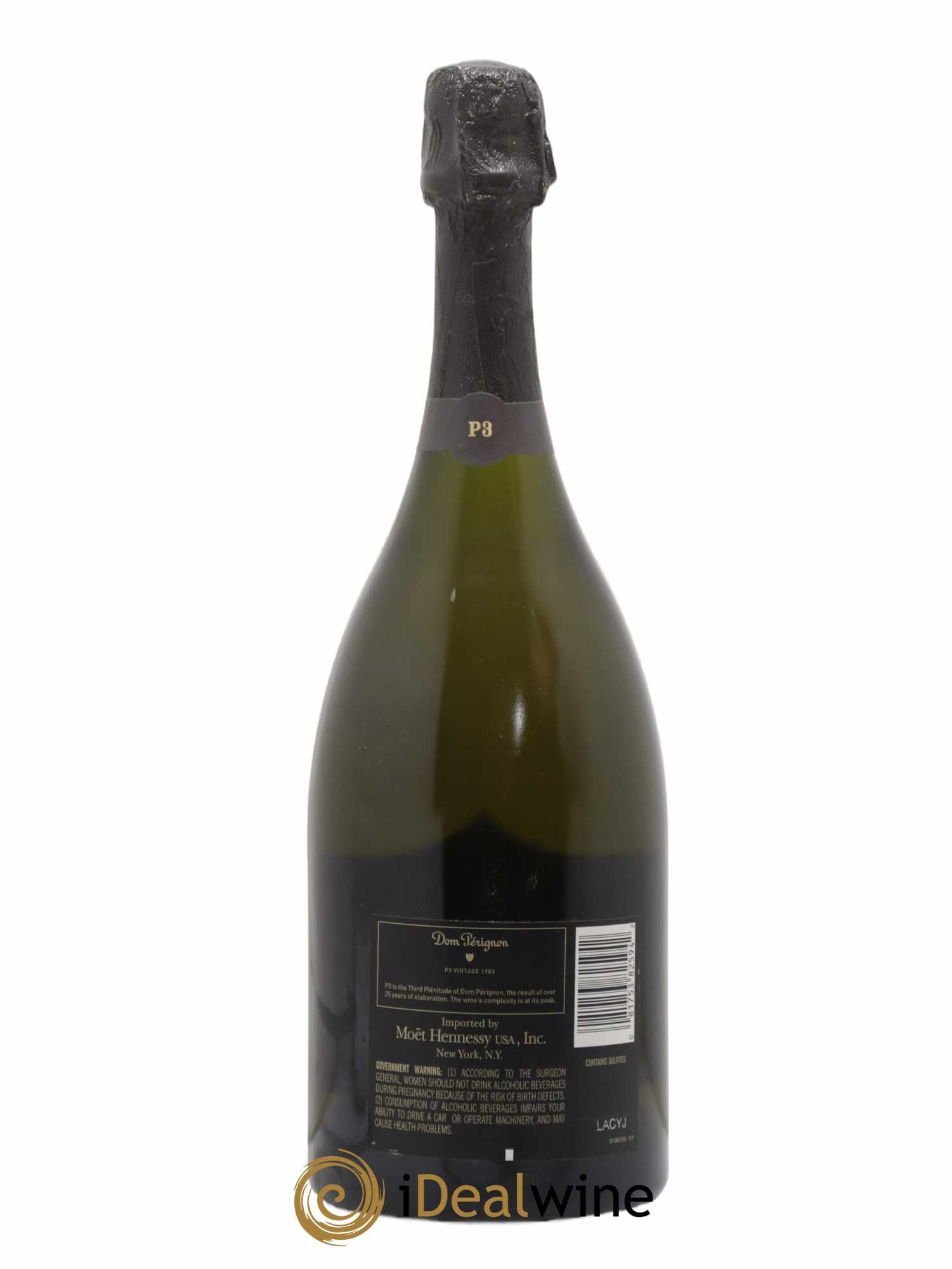 3eme Plénitude (P3) Dom Pérignon 1983 - Lot of 1 bottle - 1