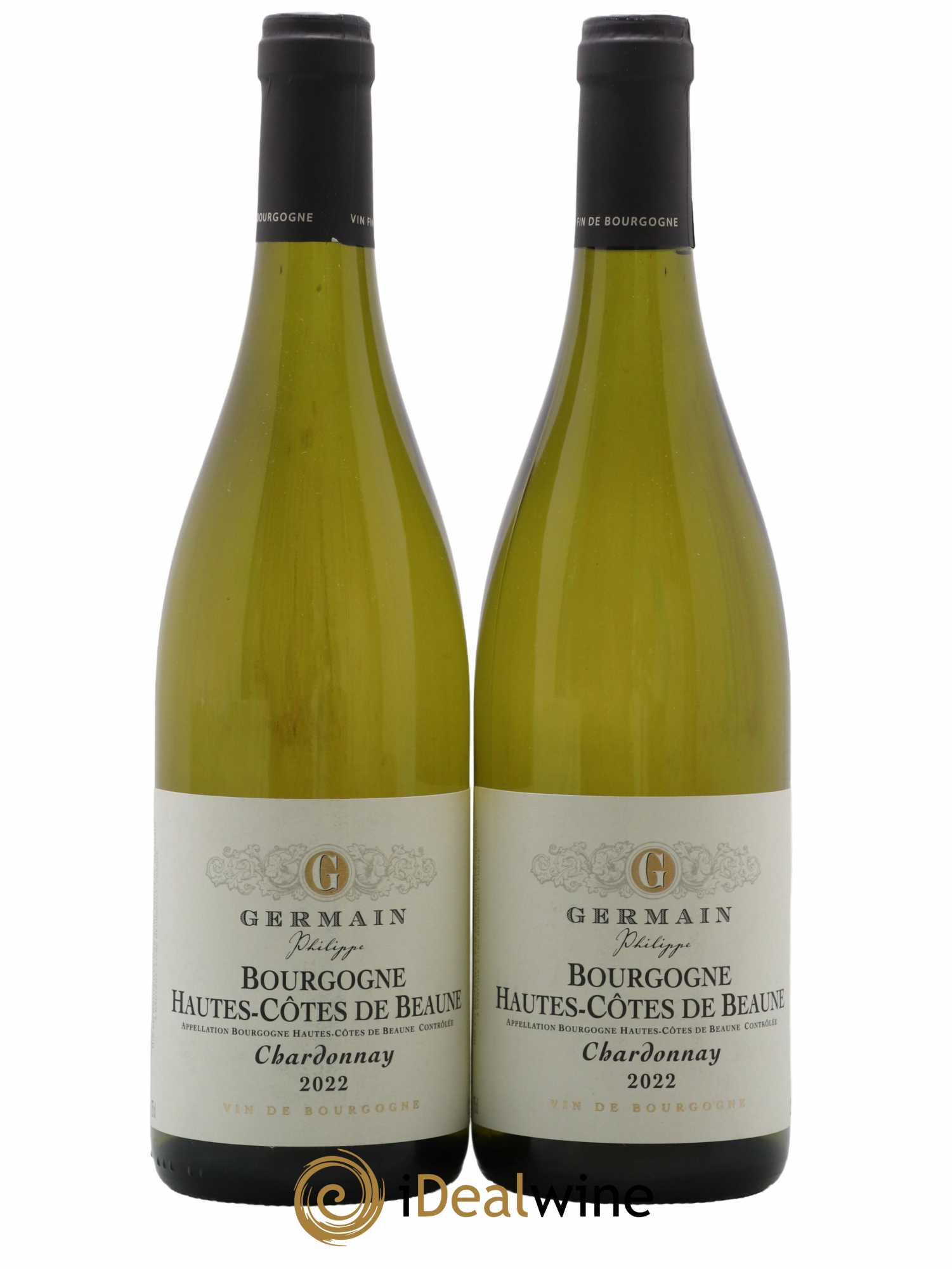 Hautes Côtes de Beaune Bourgogne Philippe Germain 2022 - Lot de 2 bouteilles - 0