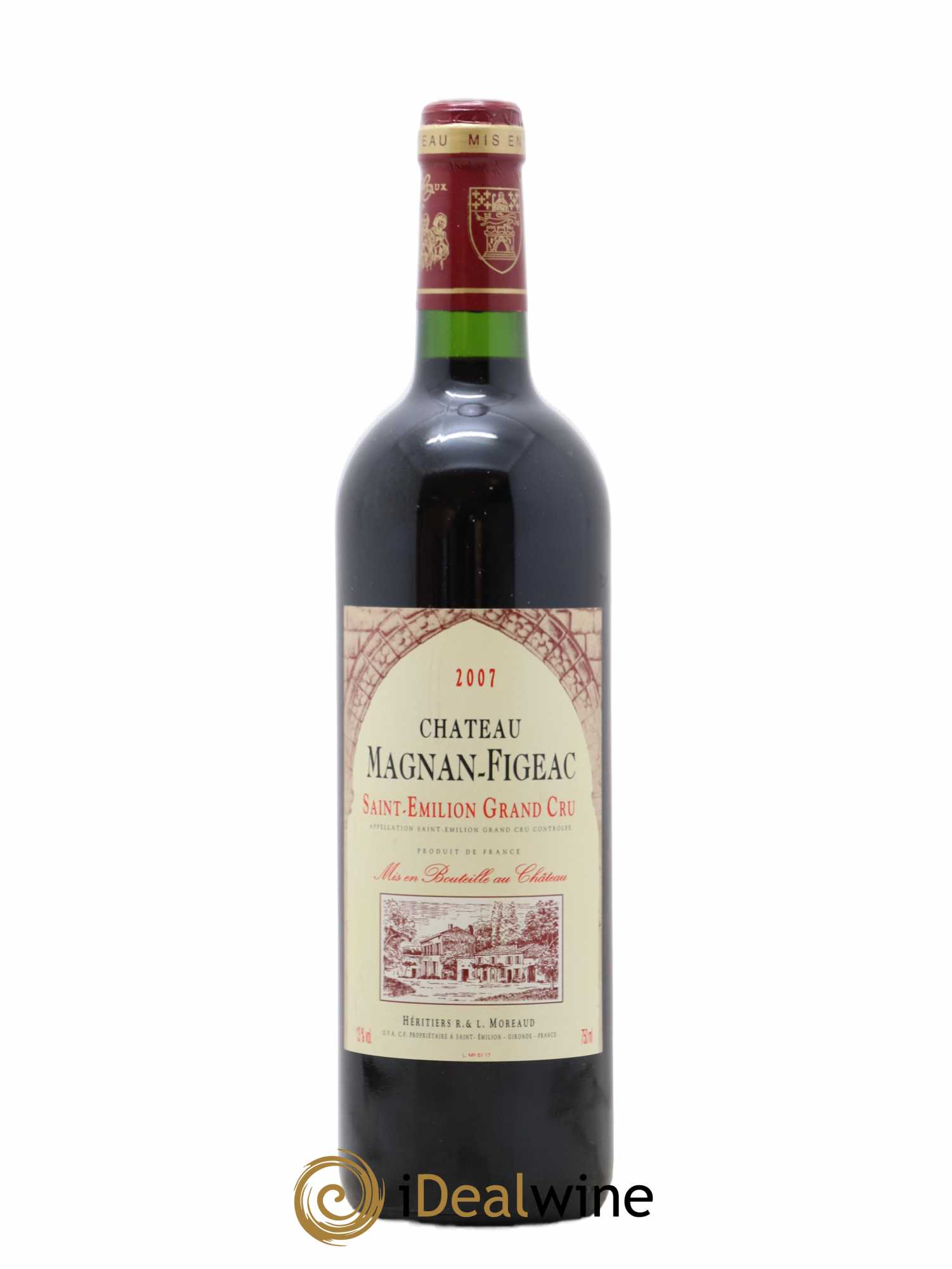 Château Magnan Figeac 2001 - Lot de 1 bouteille - 0