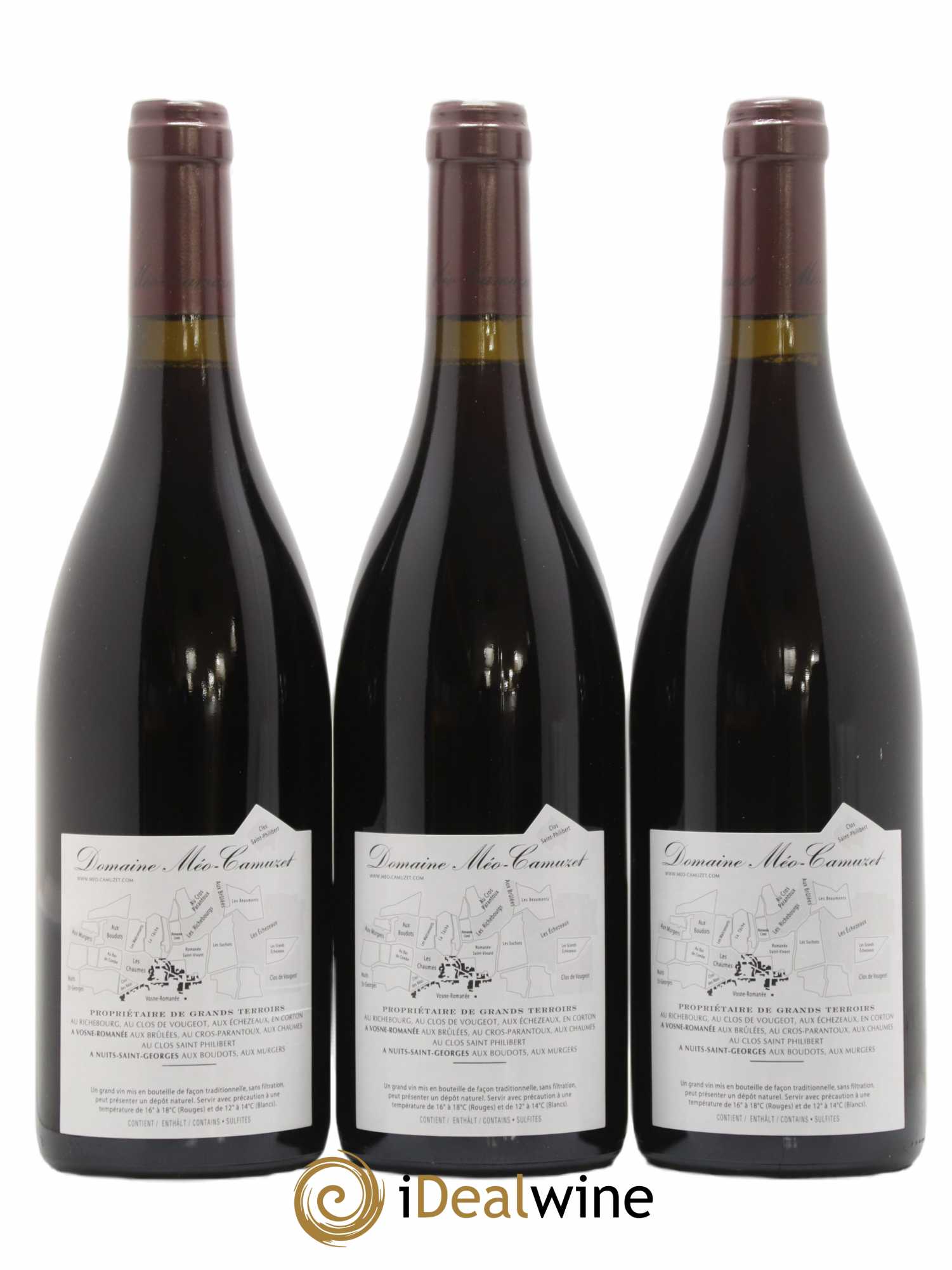 Corton Grand Cru Les Perrières Méo-Camuzet (Domaine) 2012 - Lot de 3 bouteilles - 1