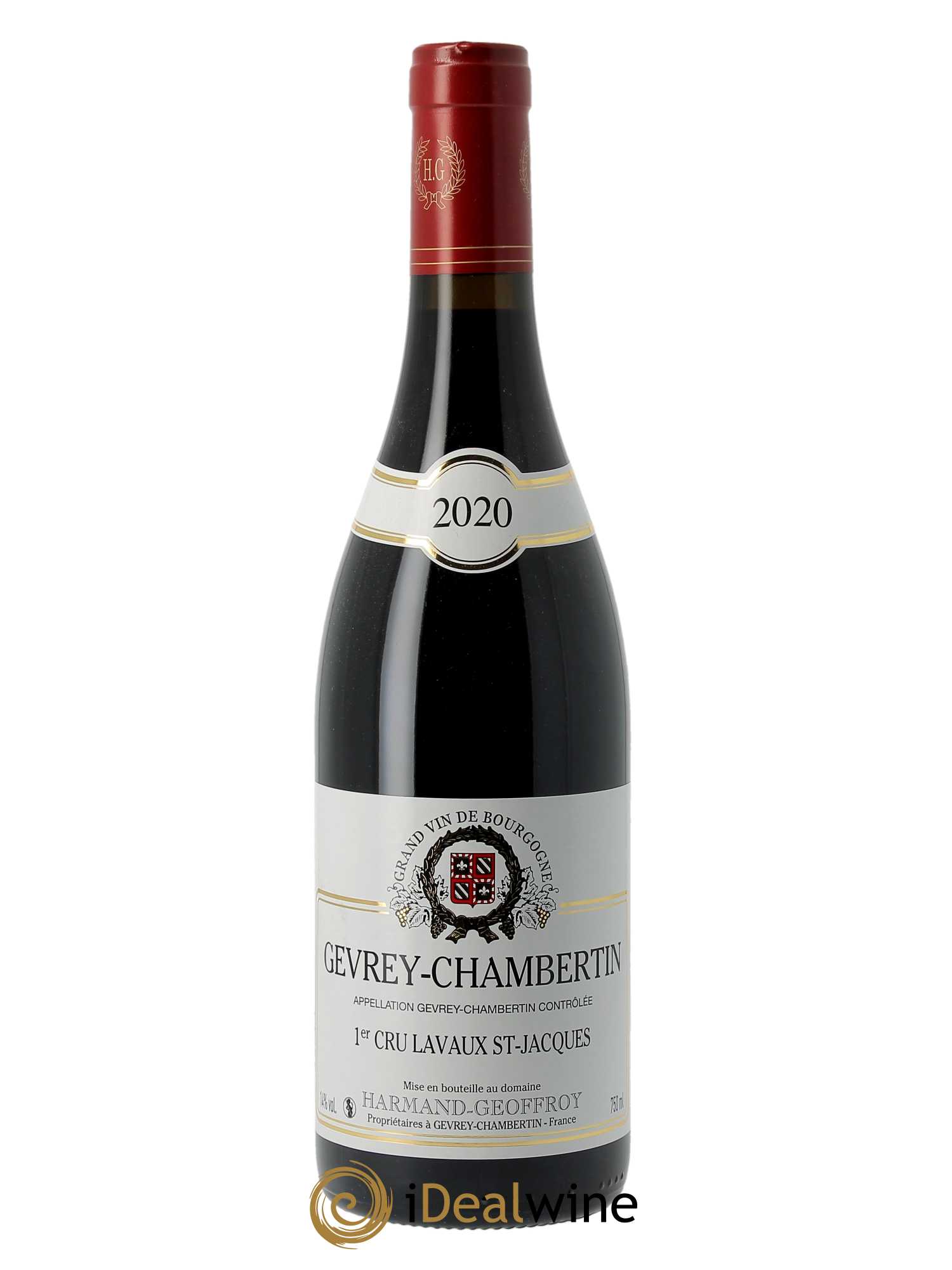 Gevrey-Chambertin 1er Cru Lavaux Saint Jacques Harmand-Geoffroy (Domaine)  2020 - Lotto di 1 bottiglia - 0