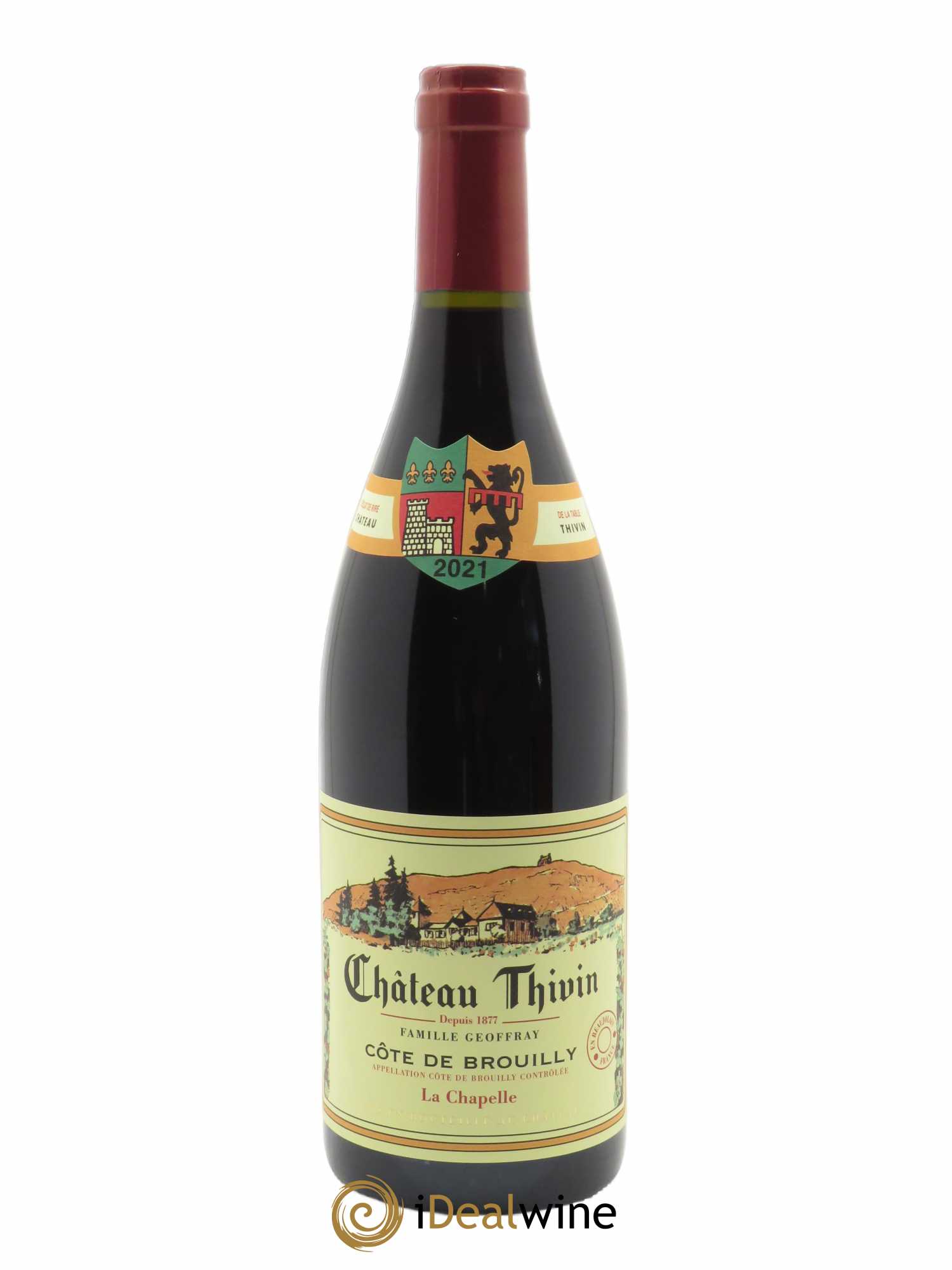 Côte de Brouilly Cuvée La Chapelle Château Thivin 2021 - Lot of 1 bottle - 0