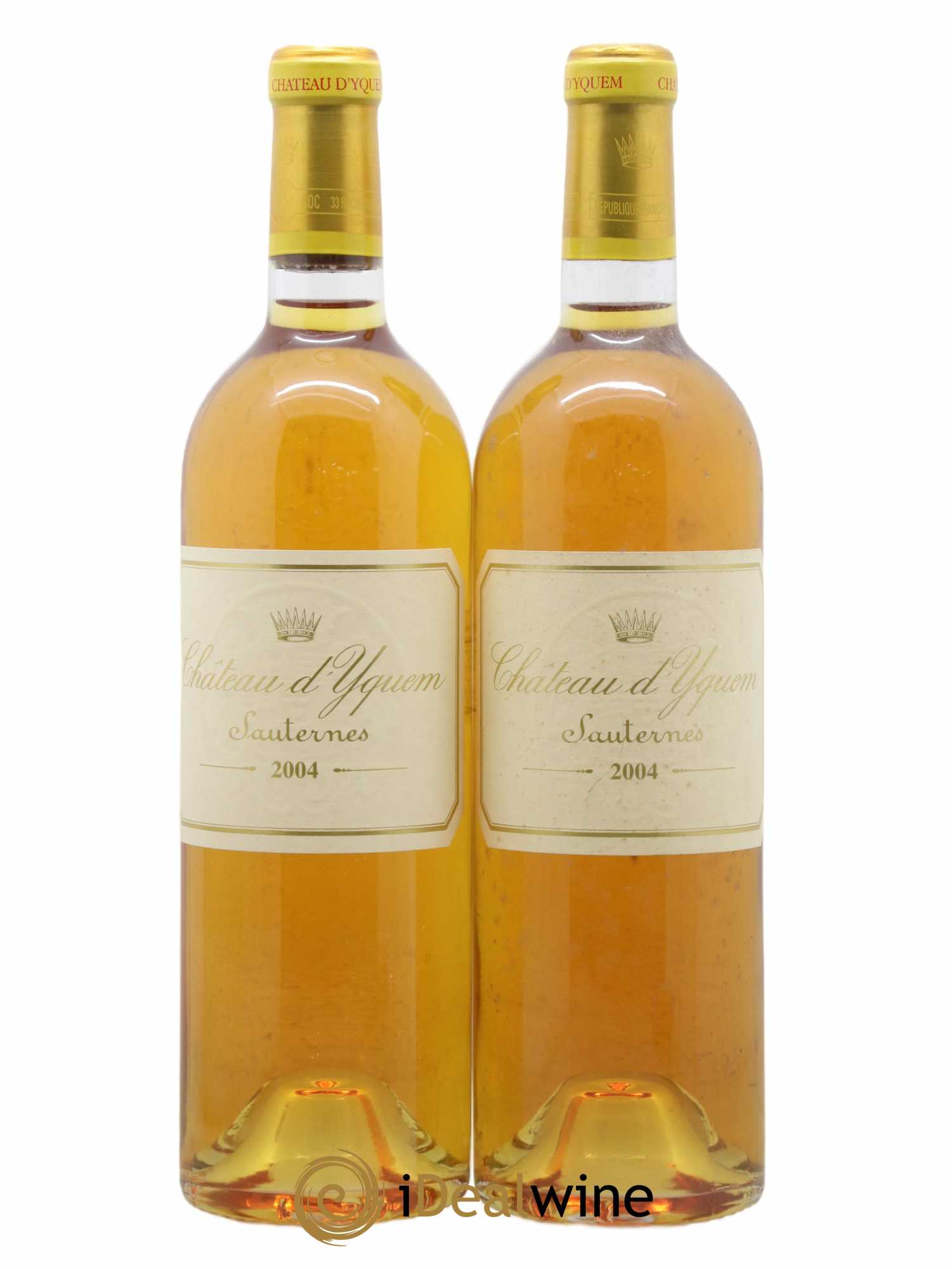 Château d' Yquem 1er Cru Classé Supérieur 2004 - Lot de 2 bouteilles - 0