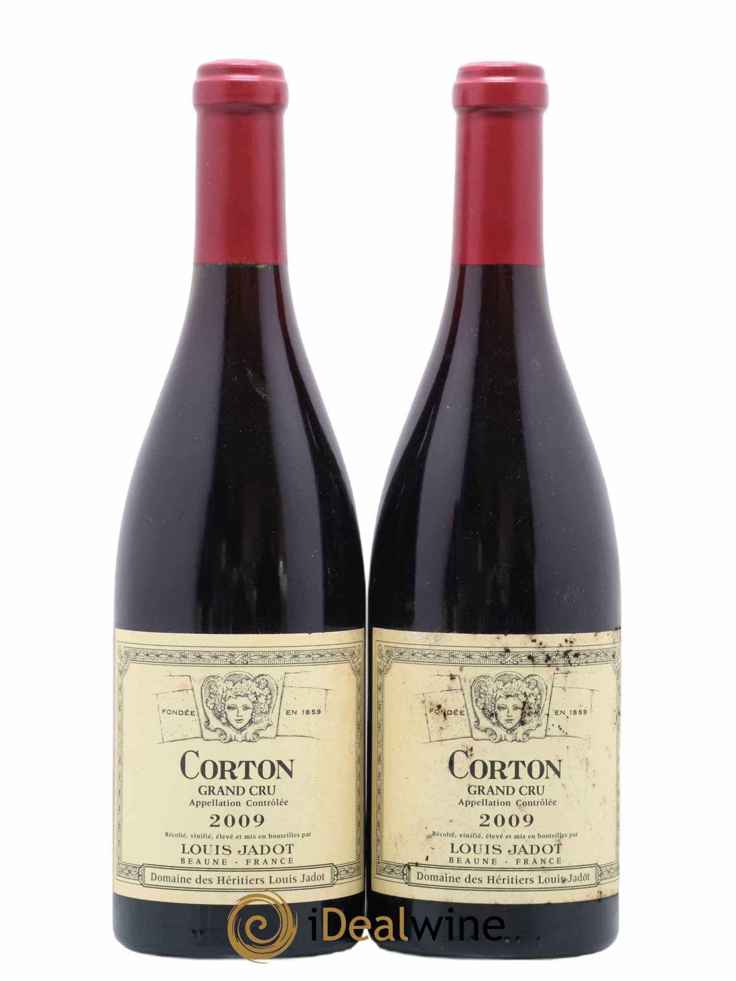 Corton Grand Cru Héritiers Louis Jadot (Domaine des) - Louis Jadot 2009 - Lot of 2 bottles - 0