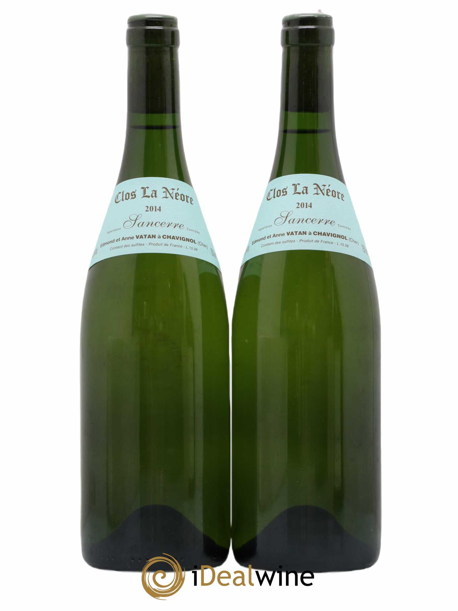 Sancerre Clos la Neore Edmond Vatan 2014 - Lot de 2 bouteilles - 0