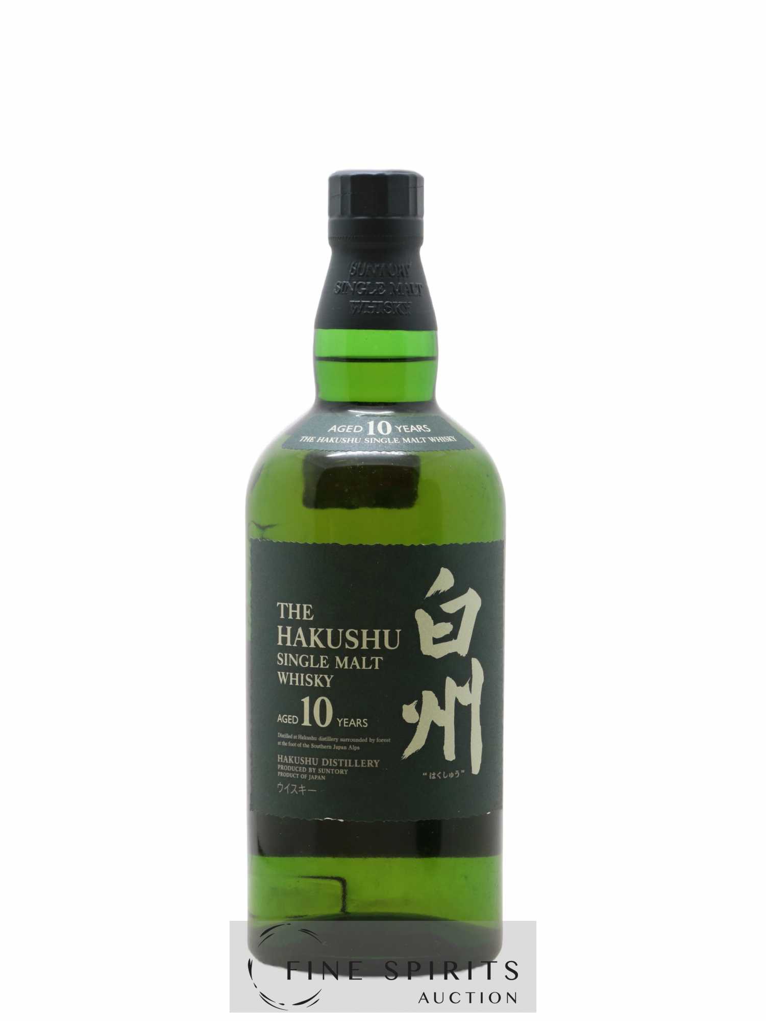 Hakushu 10 years Of. - Lot of 1 bottle - 1