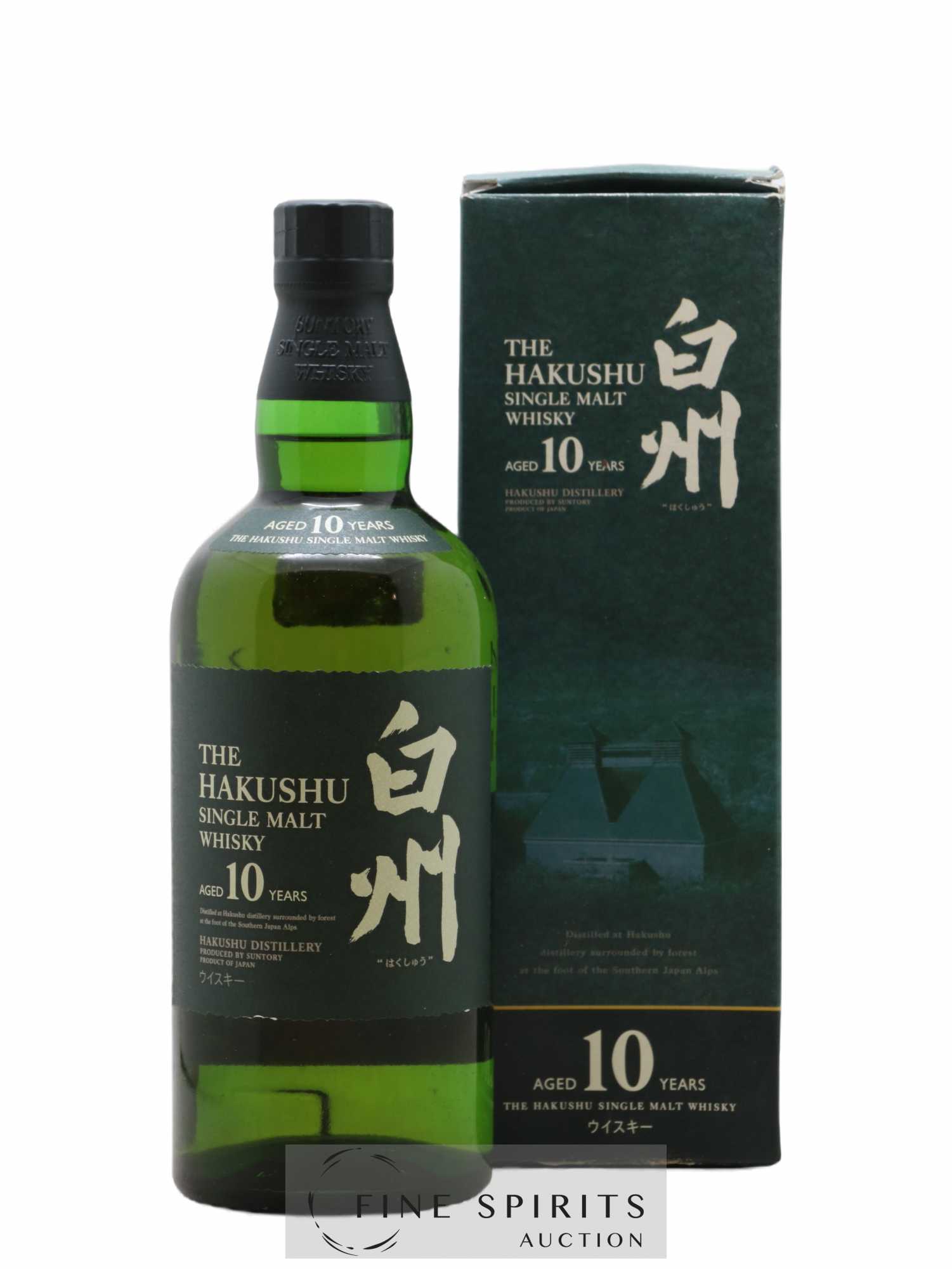 Hakushu 10 years Of. - Lot of 1 bottle - 0