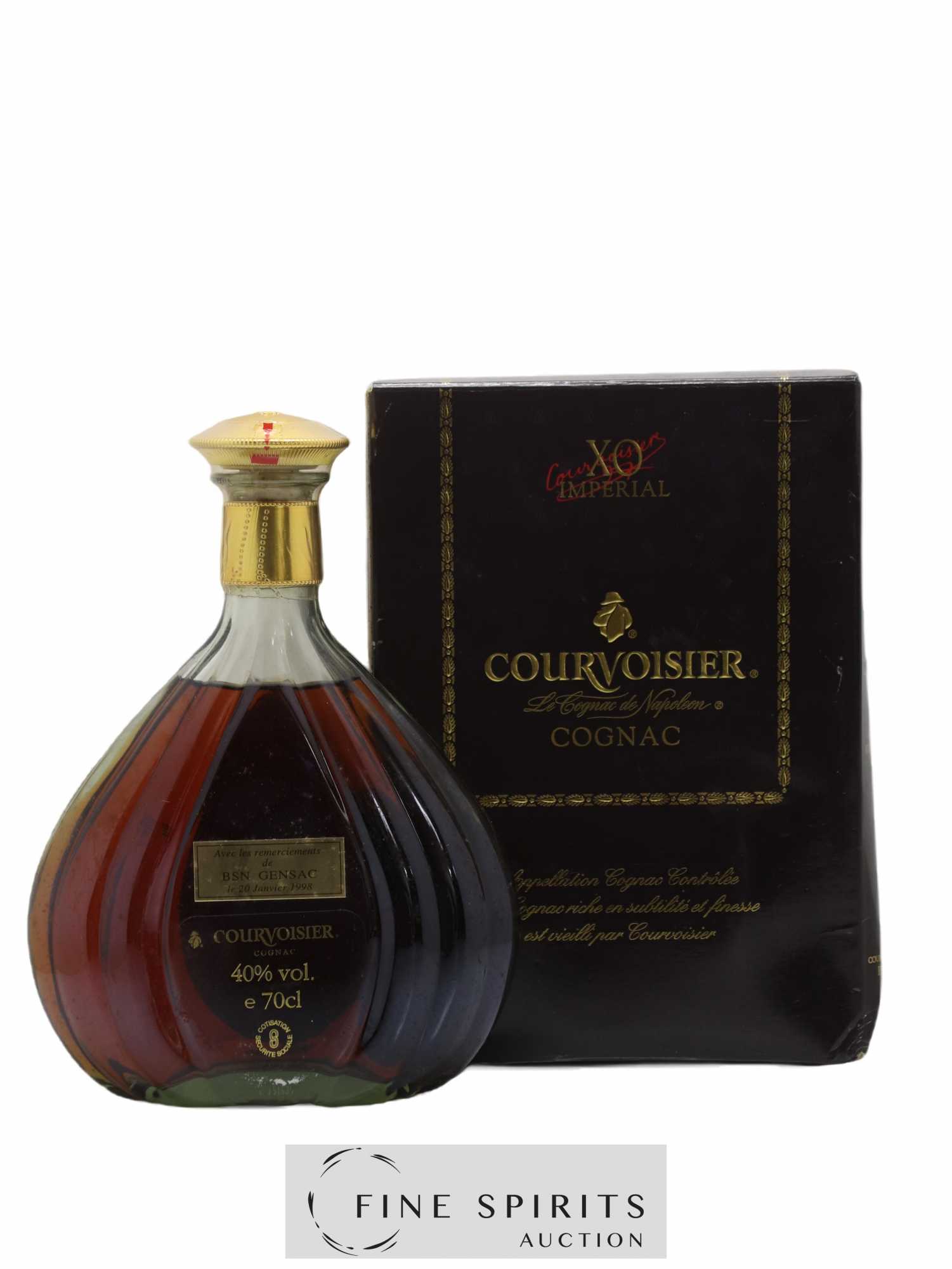 Courvoisier Of. XO Imperial - Lot de 1 bouteille - 0