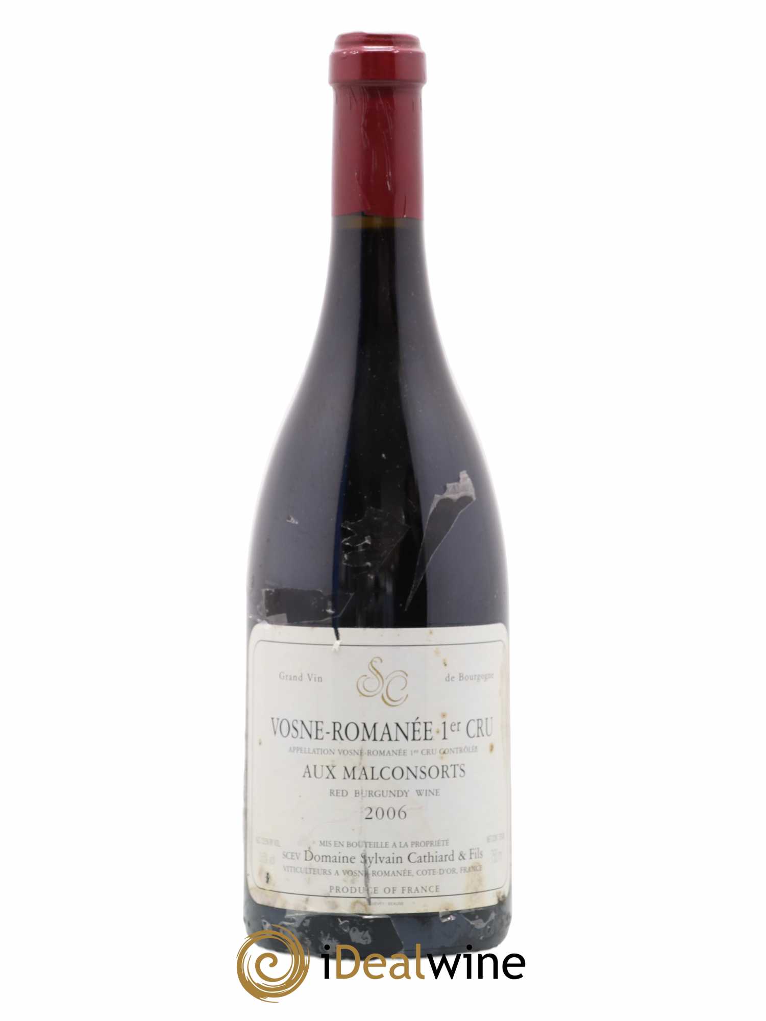 Vosne-Romanée 1er Cru Aux Malconsorts Sylvain Cathiard & Fils 2006 - Lot de 1 bouteille - 0