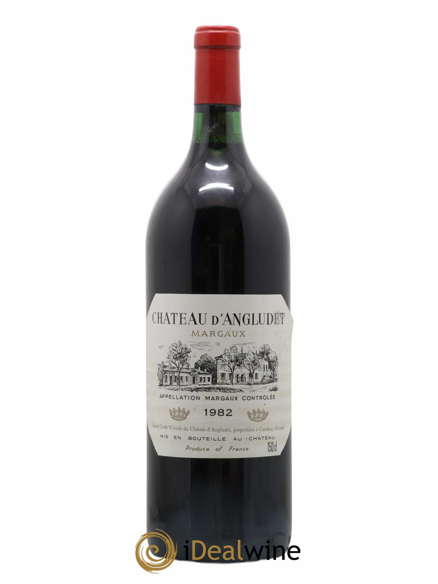 Château d' Angludet Cru Bourgeois 1982 - Lot de 1 magnum - 0