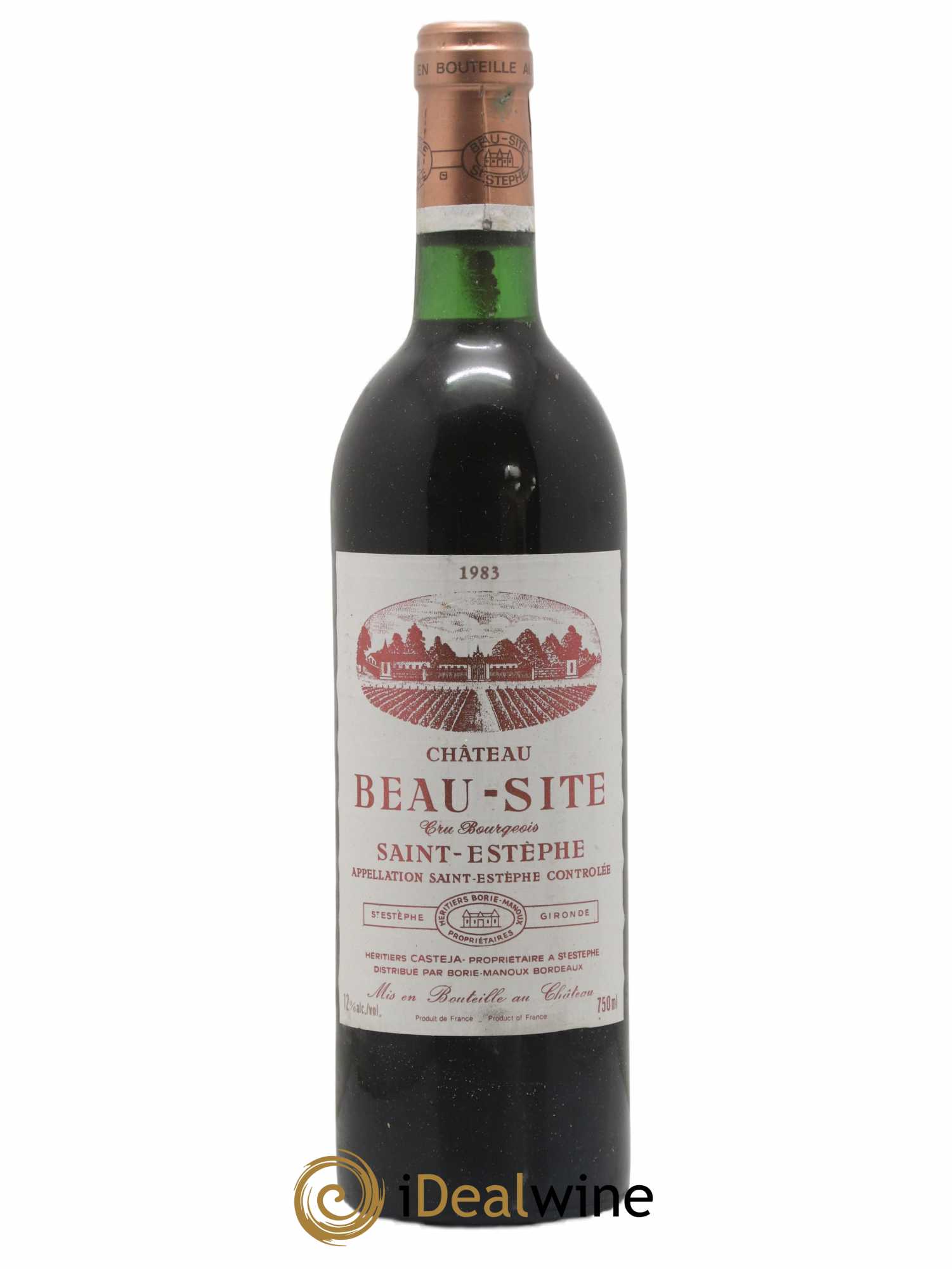 Château Beau Site Cru Bourgeois 1983 - Lot de 1 bouteille - 0