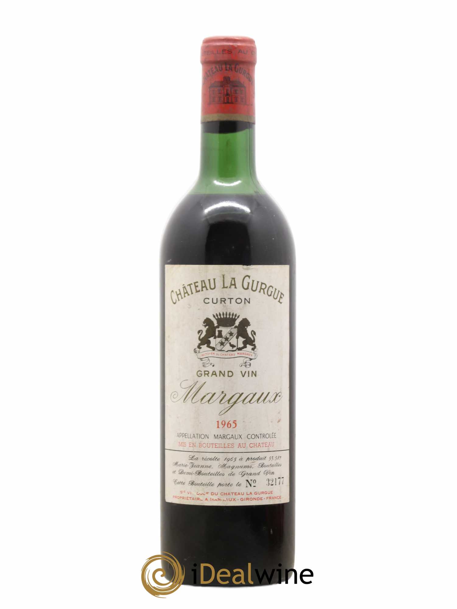 Château la Gurgue Cru Bourgeois 1965 - Lot de 1 bouteille - 0