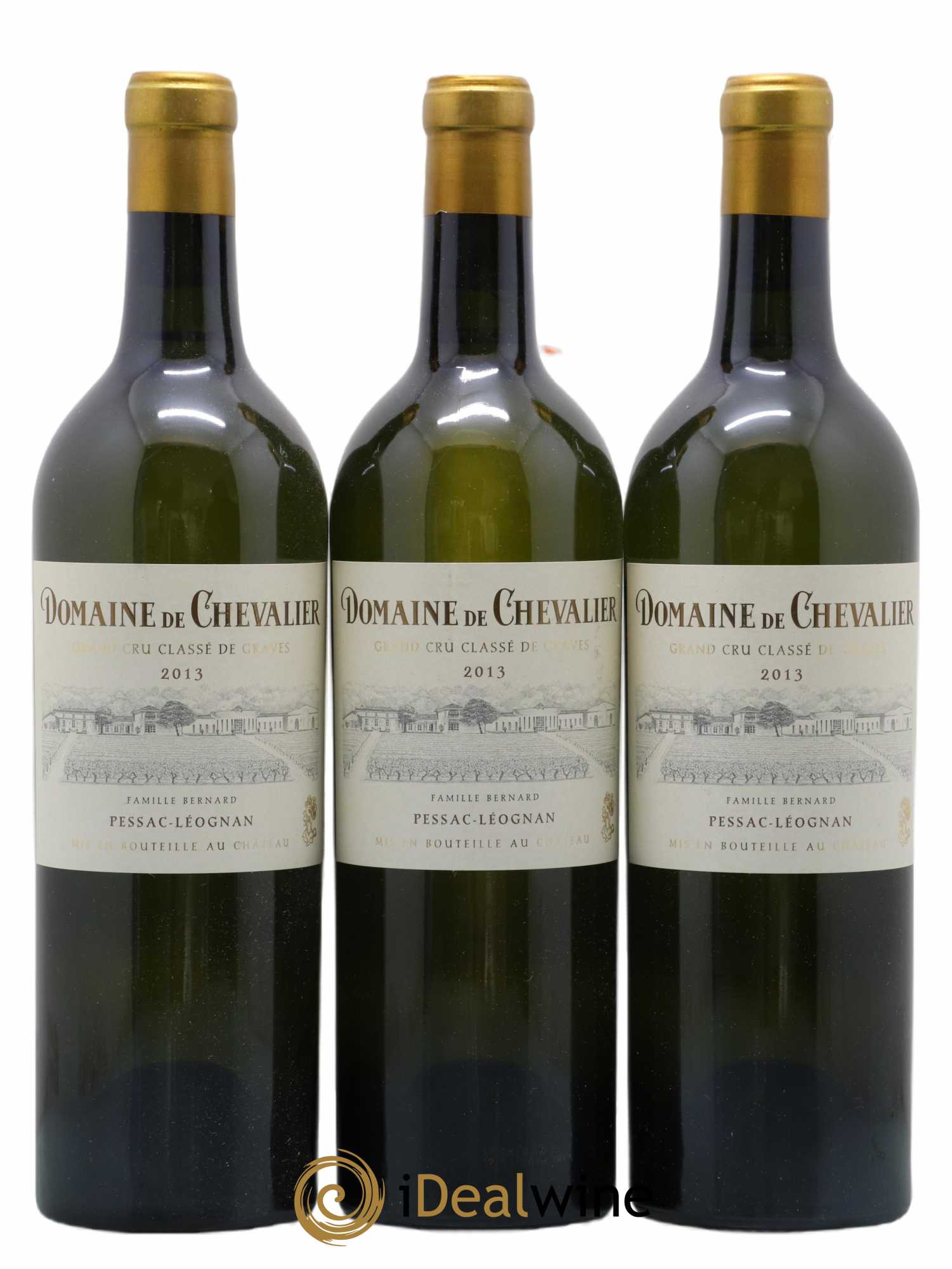 Domaine de Chevalier Cru Classé de Graves 2013 - Lot of 3 bottles - 0