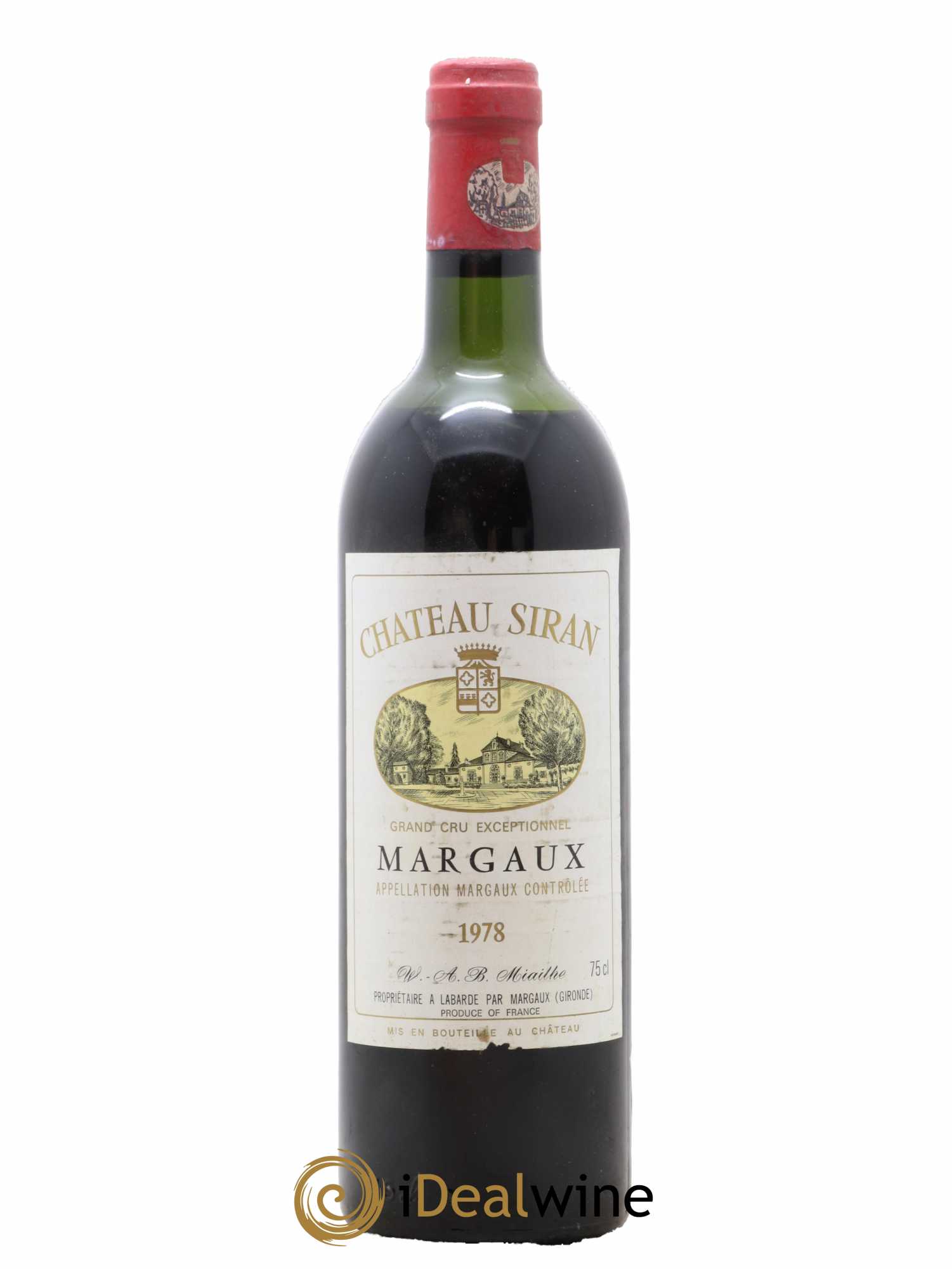 Château Siran  (no reserve) 1978 - Lot of 1 bottle - 0