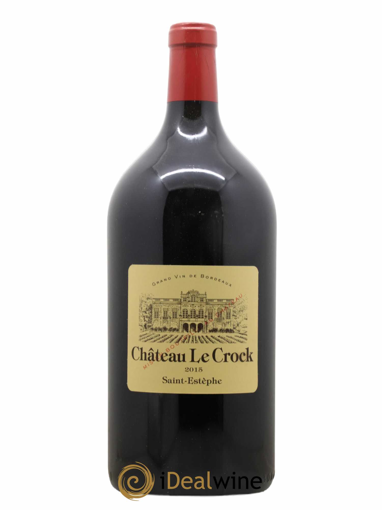 Château le Crock Cru Bourgeois 2015 - Lot de 1 double magnum - 0