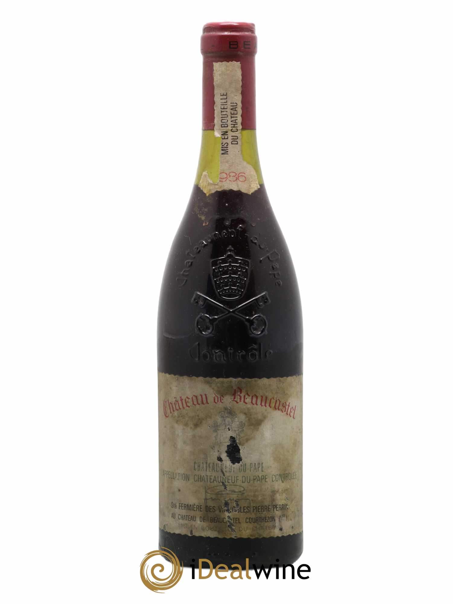 Châteauneuf-du-Pape Château de Beaucastel Famille Perrin 1986 - Lot de 1 bouteille - 0