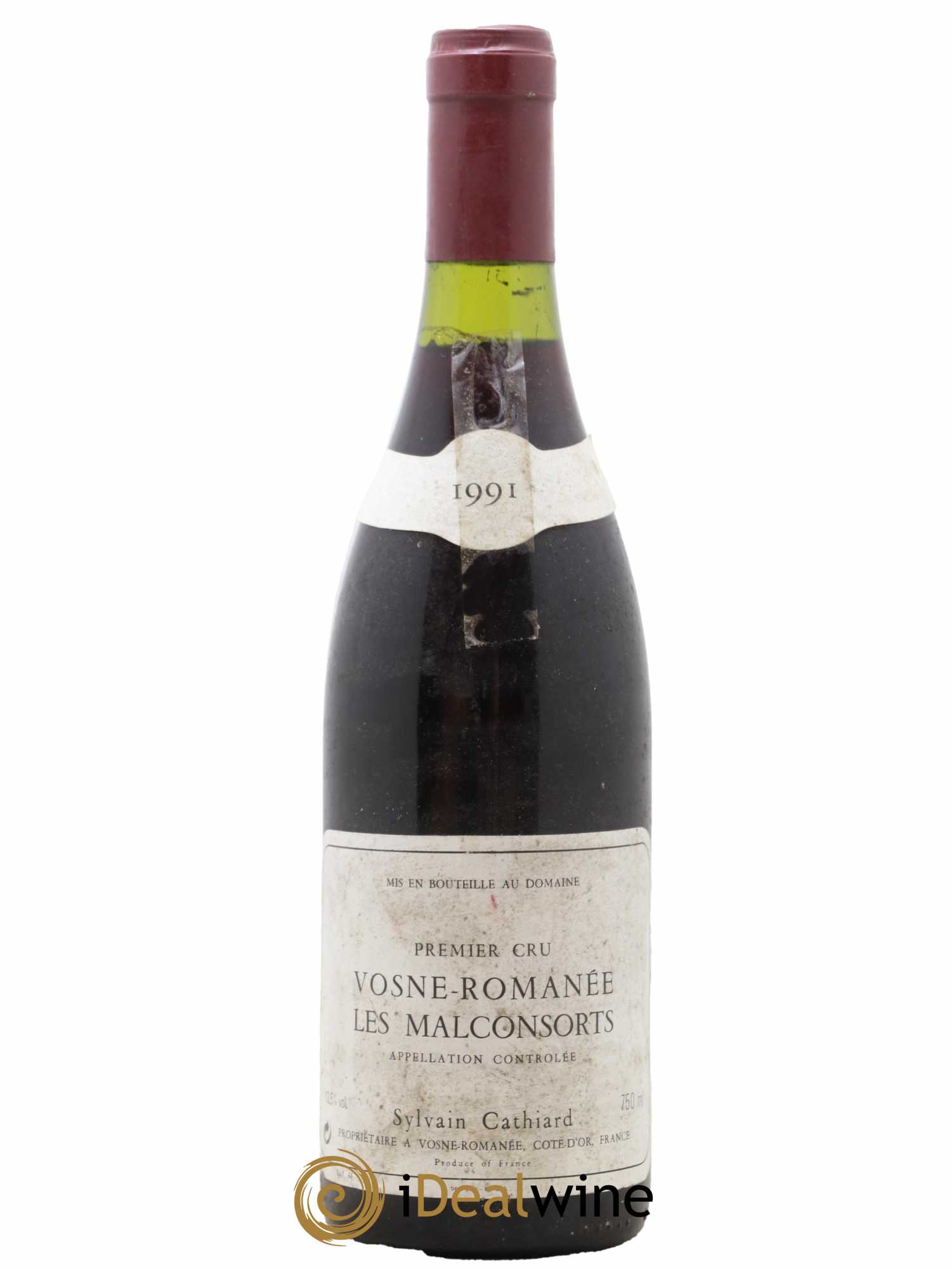 Vosne-Romanée 1er Cru Aux Malconsorts Sylvain Cathiard & Fils 1991 - Lot of 1 bottle - 0