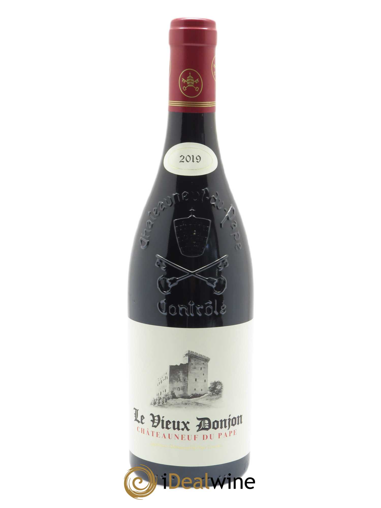 Châteauneuf-du-Pape Le Vieux Donjon Michel Lucien 2019 - Lotto di 1 bottiglia - 0