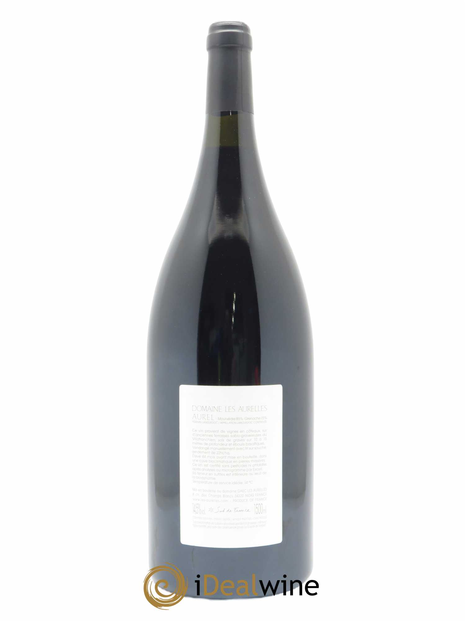 Pézenas Languedoc Aurel Domaine les Aurelles 2015 - Lot de 1 magnum - 1